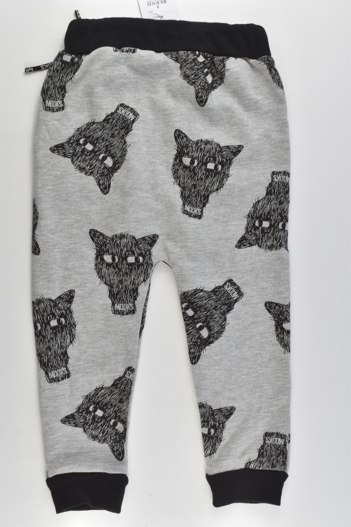 NEW Mooks Size 3 Track Pants