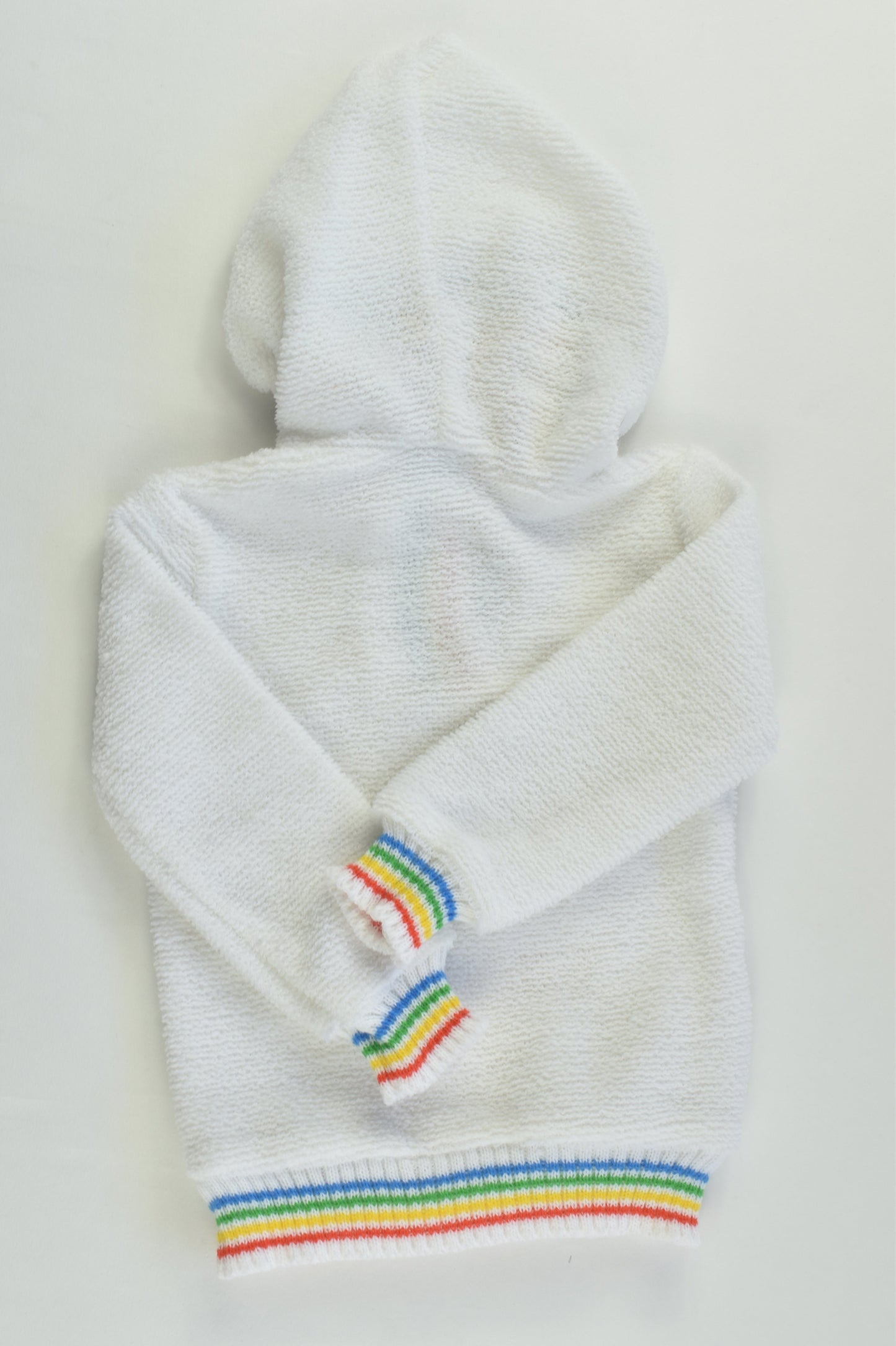 NEW Mothercare Size 00 (70 cm) Vintage Rainbow Stripes Jumper