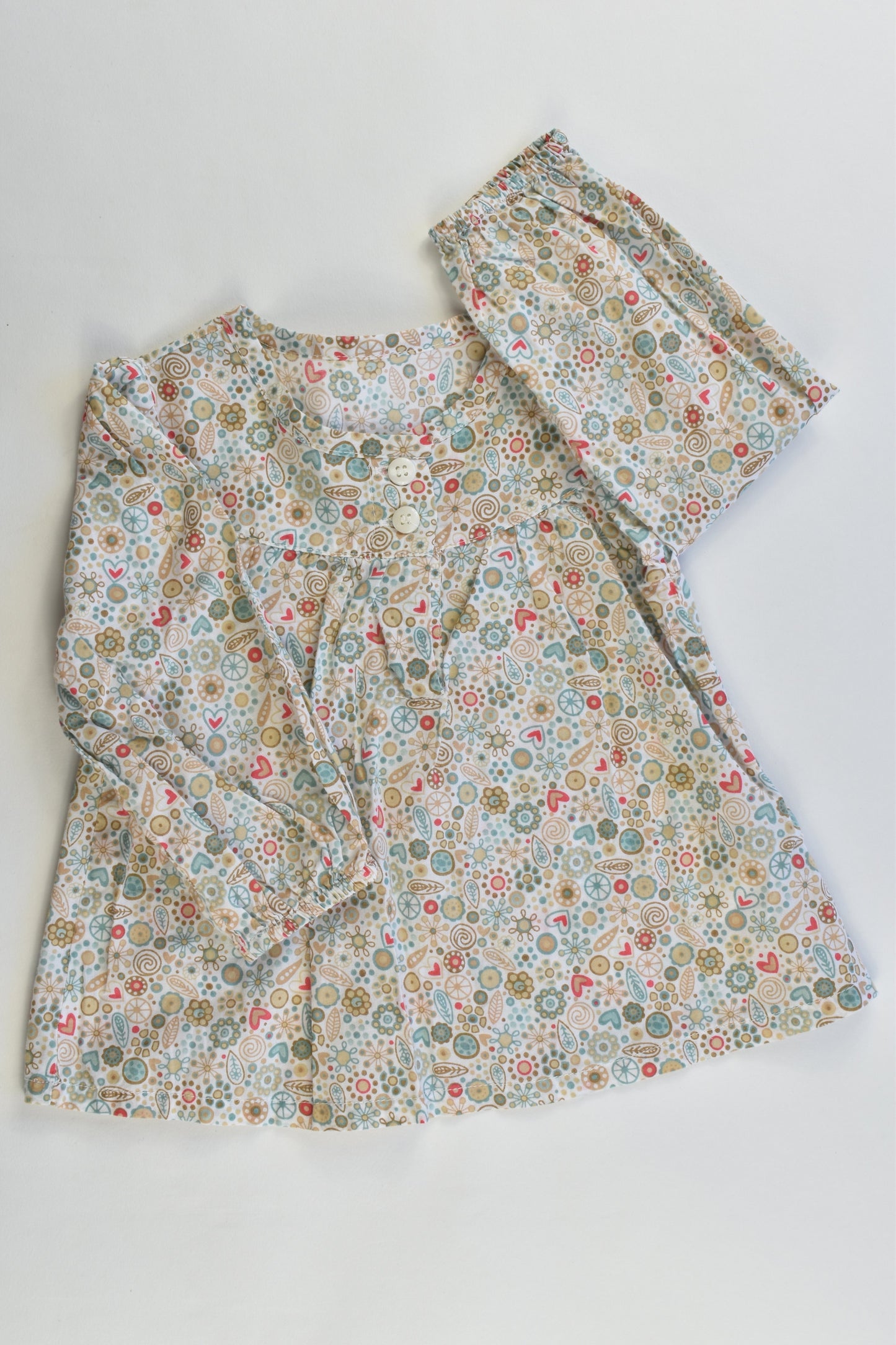 NEW Mothercare Size 6-9 months (0) Liberty Print Blouse