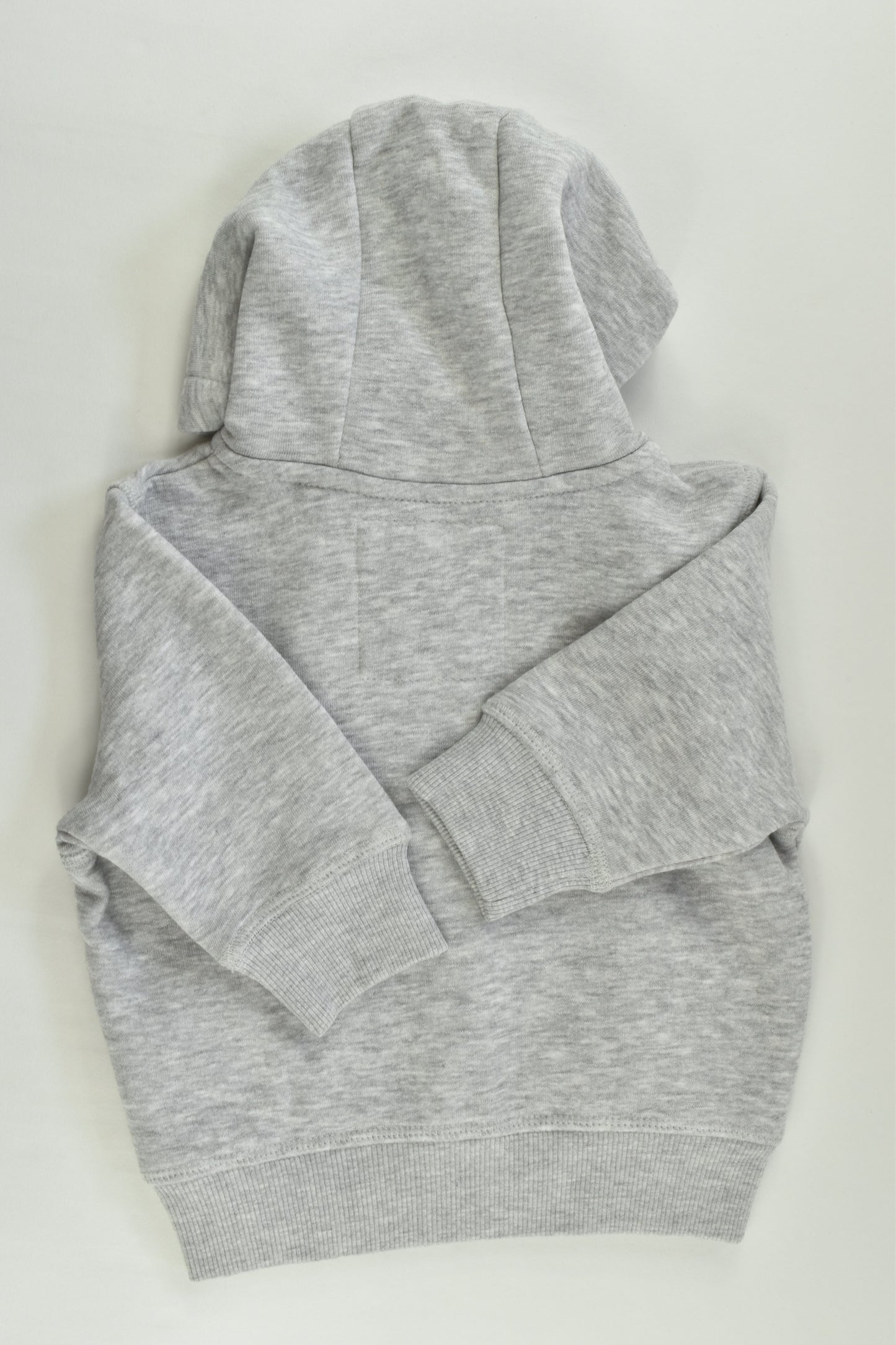 NEW Next Size 00 (3-6 months) Grey Zip Hooded Jumper