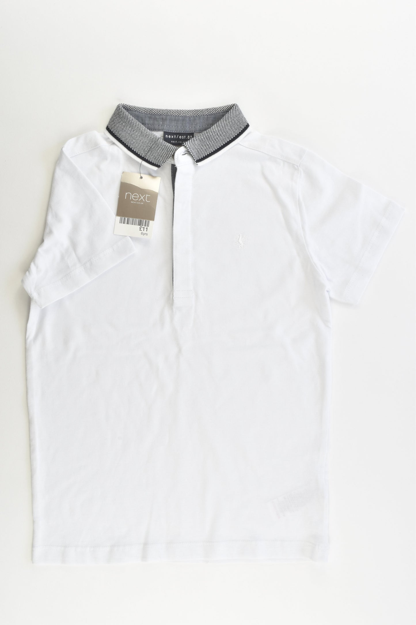 NEW Next (UK) Size 6 (116 cm) Collared T-shirt