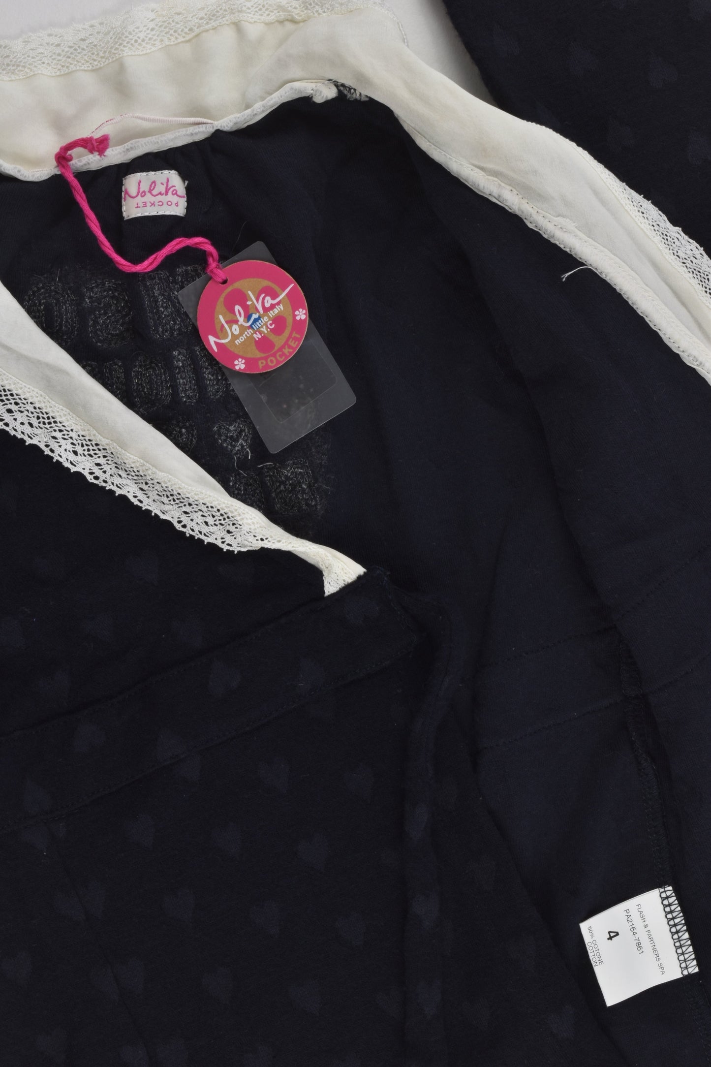 NEW Nolita Pocket Size 4 'I'm So Unique' Cotton/Wool/Silk Cardigan