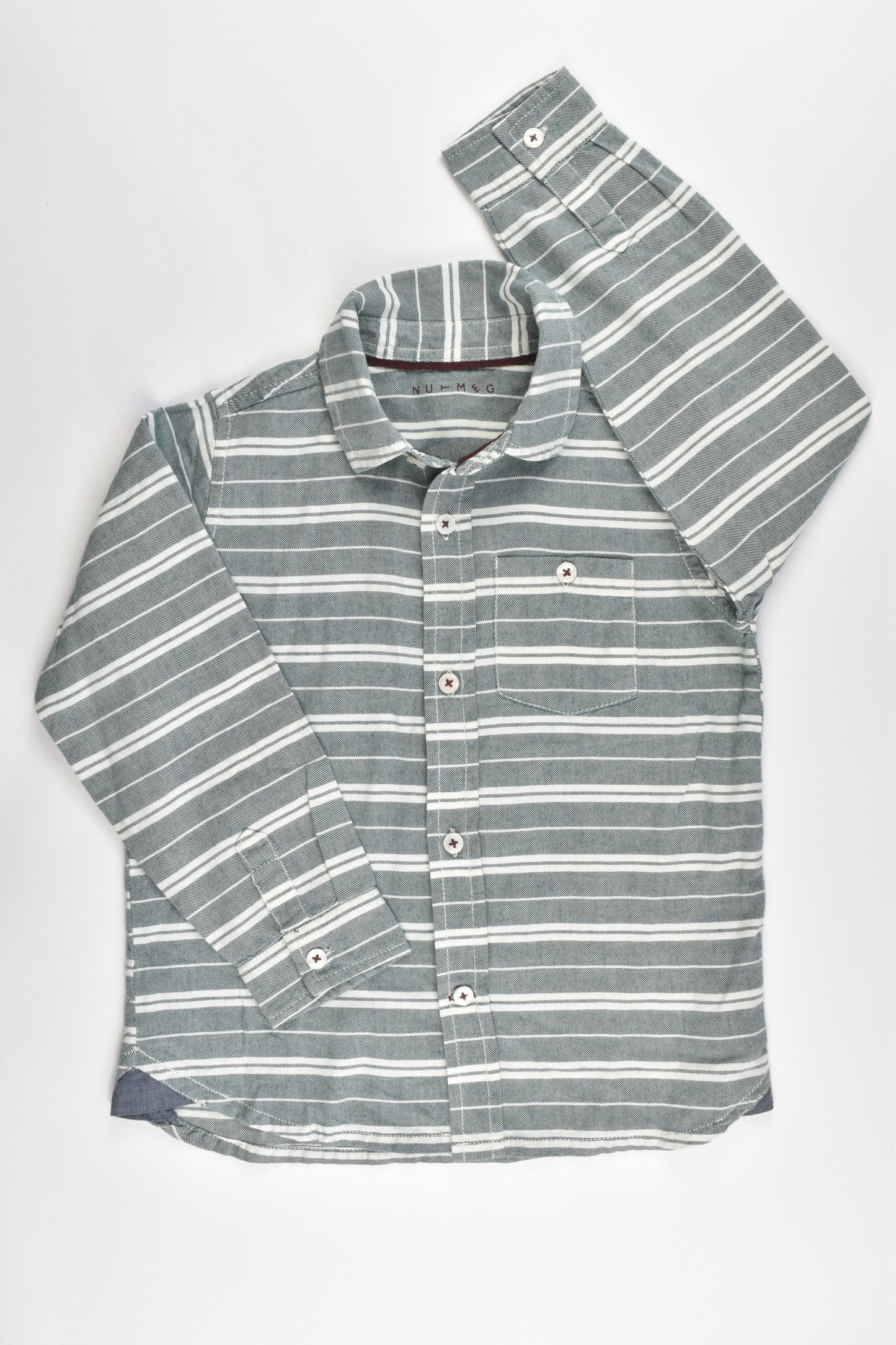 NEW Nutmeg Size 5-6 Collared Shirt