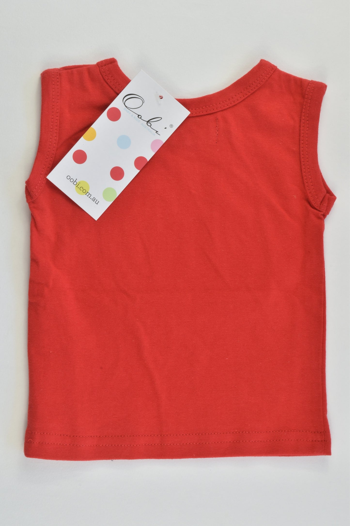 NEW Oobi Size 00 Elephant Top