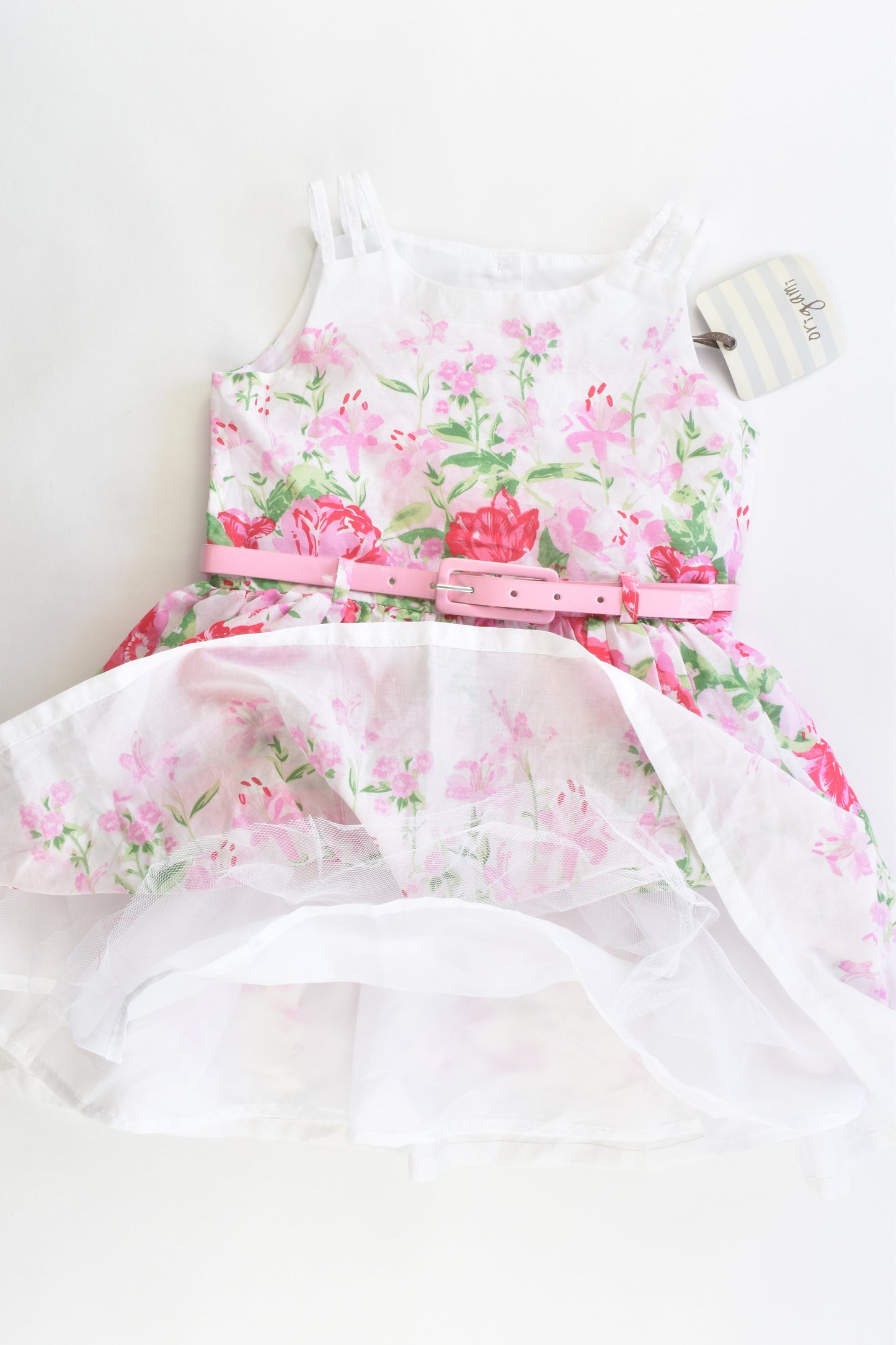 NEW Origami Size 2 Layered Dress