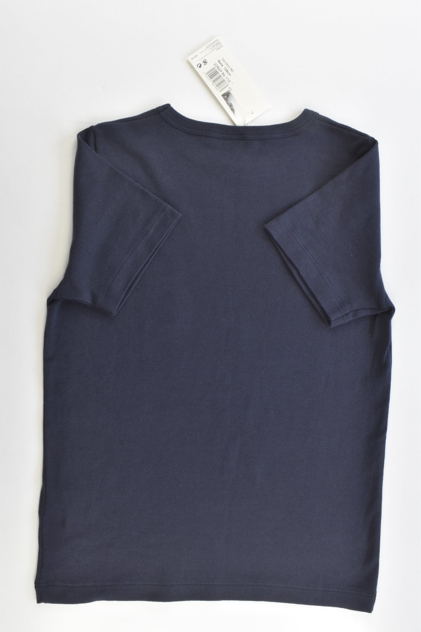 NEW Petit Bateau (France) Size 8 (128 cm) 'Bateaulastic' T-shirt