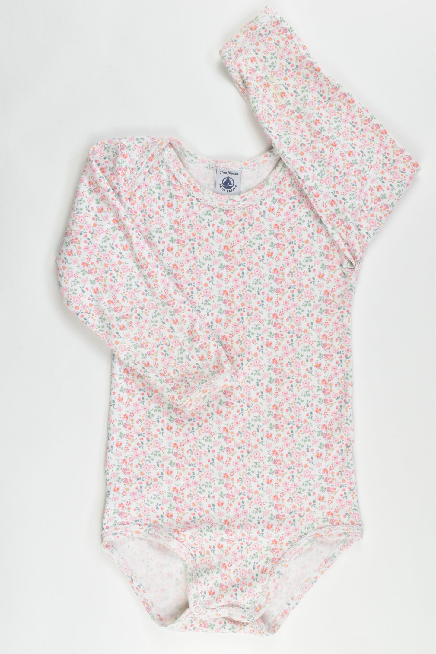 NEW Petit Bateau Size 1 Bodysuit