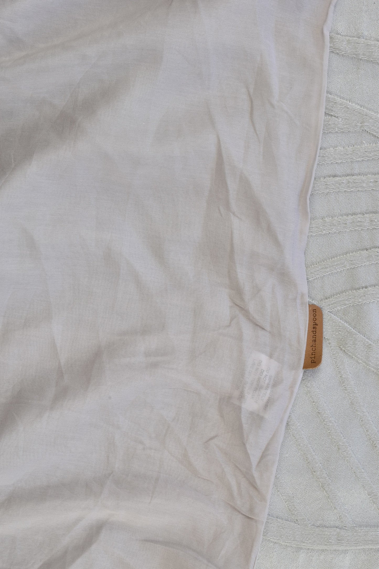 NEW Pinch and Spoon Four Button Silk/Cotton Dress Grey
