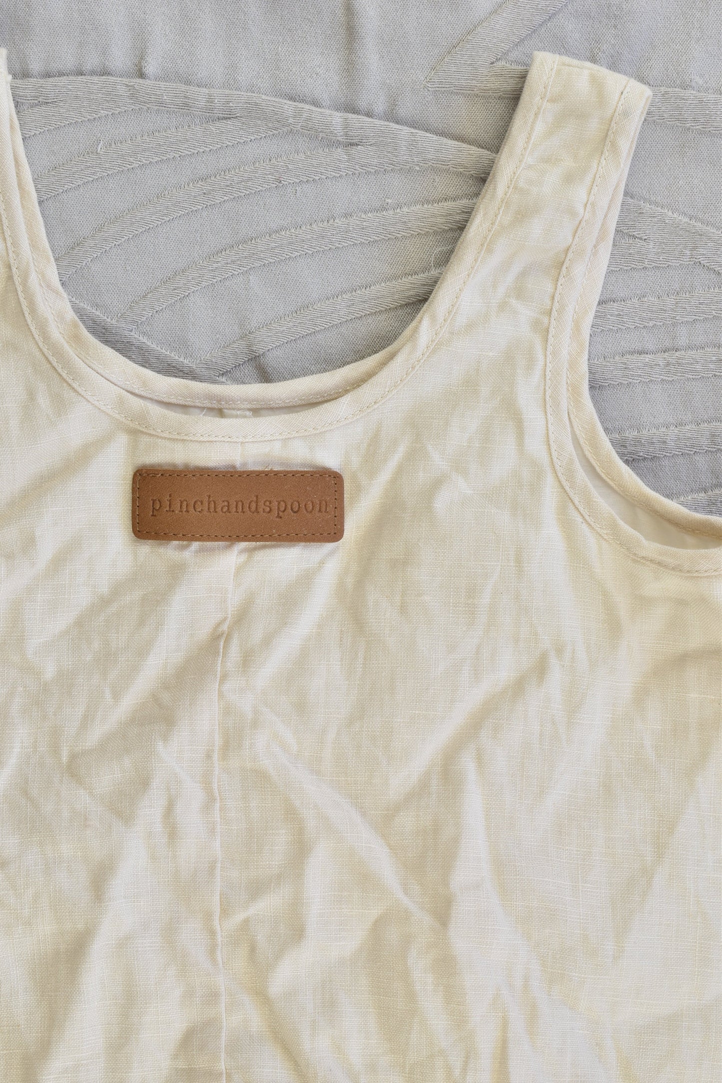 NEW Pinch and Spoon Linen/Silk Tunic Nude