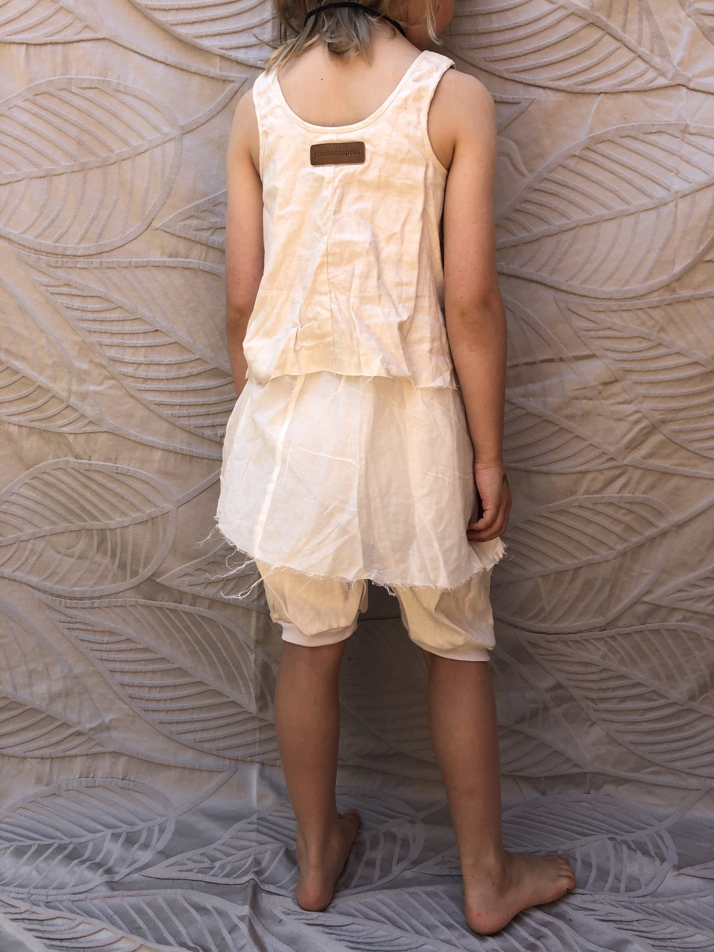 NEW Pinch and Spoon Linen/Silk Tunic Nude