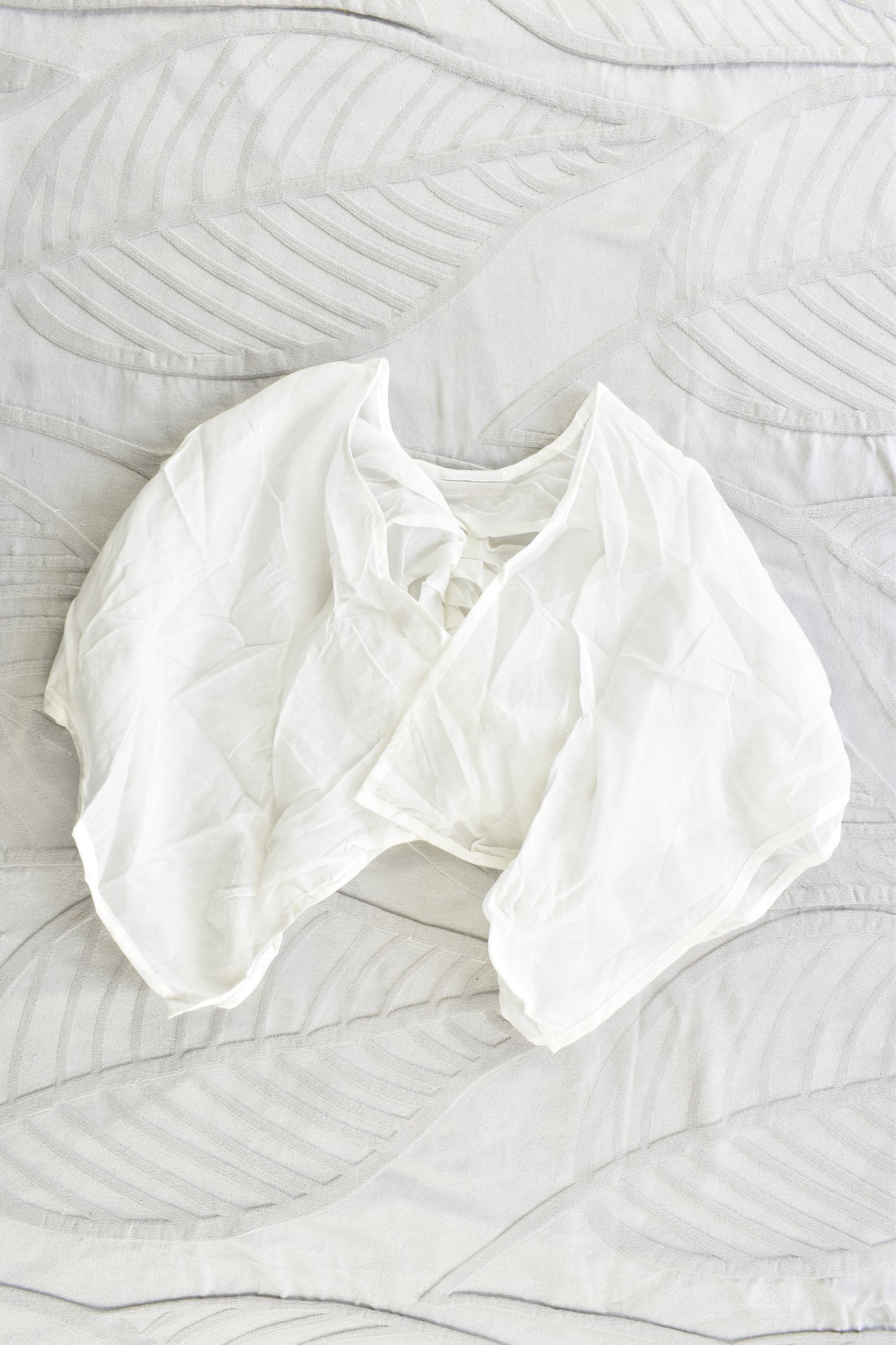 NEW Pinch and Spoon Silk/Cotton Bolero Nude