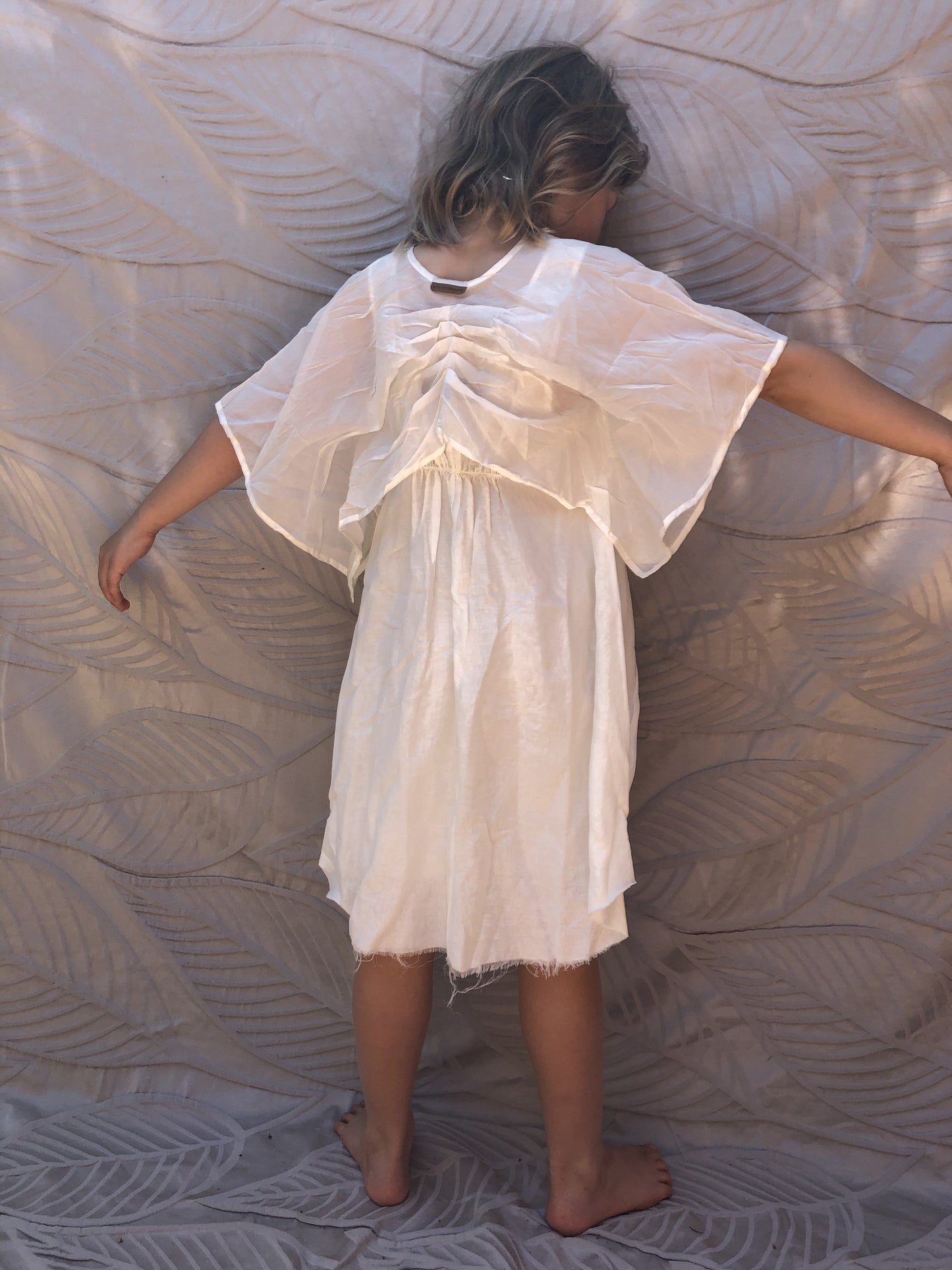 NEW Pinch and Spoon Silk/Cotton Bolero Nude