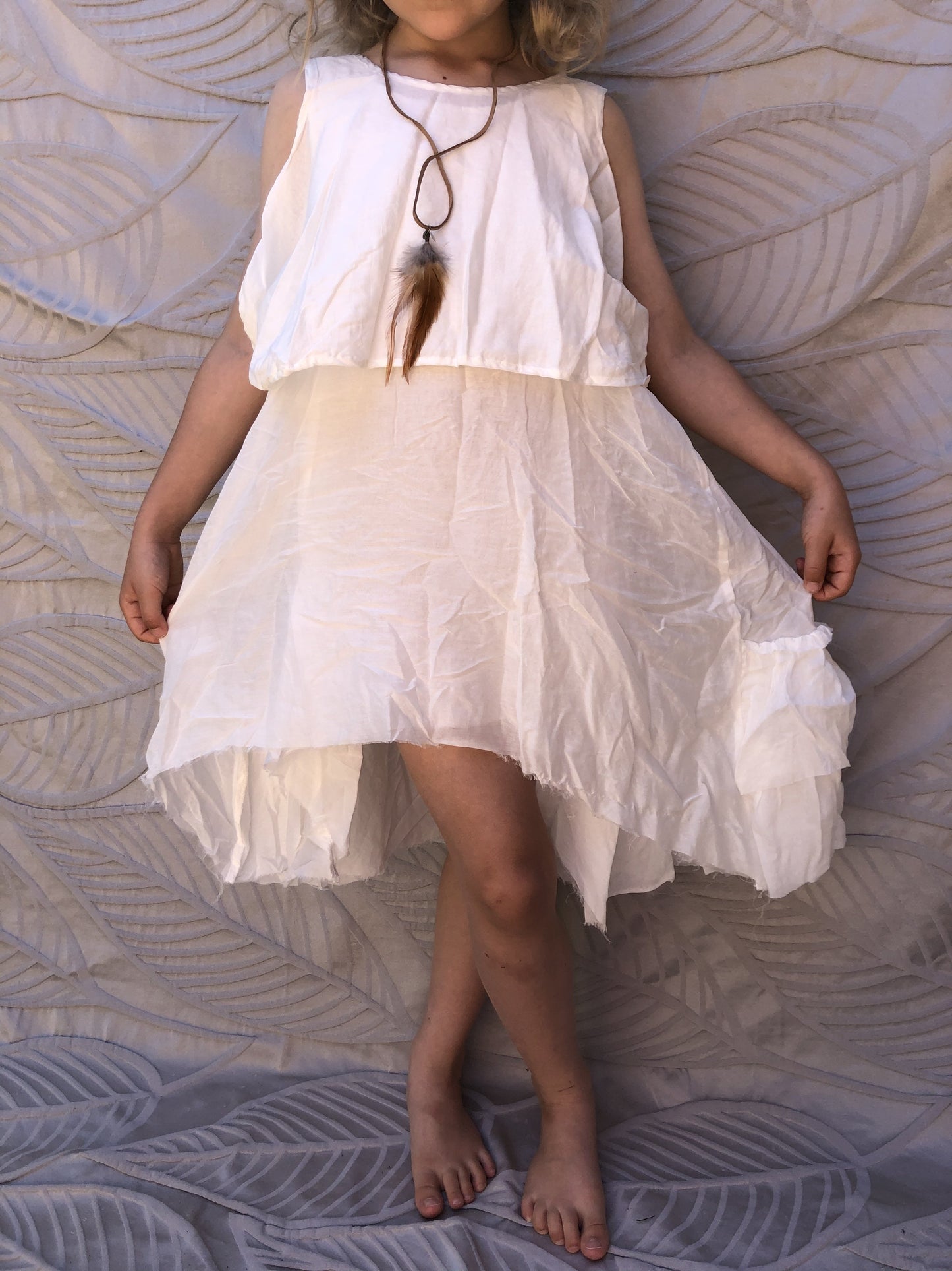 NEW Pinch and Spoon Silk/Cotton Minna Ra-Ra Top Nude