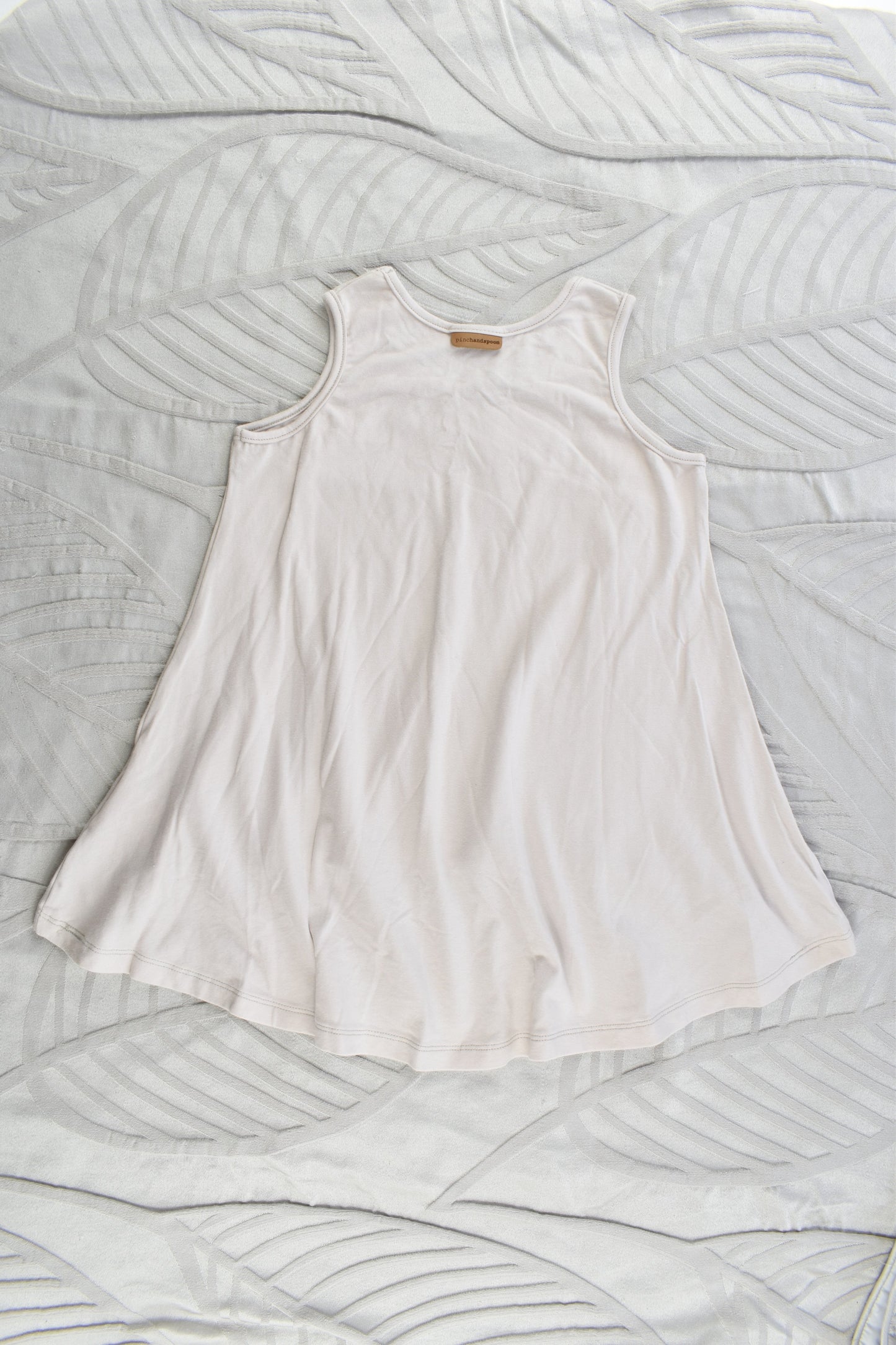 NEW Pinch and Spoon Size 8 Long Back Tank Grey