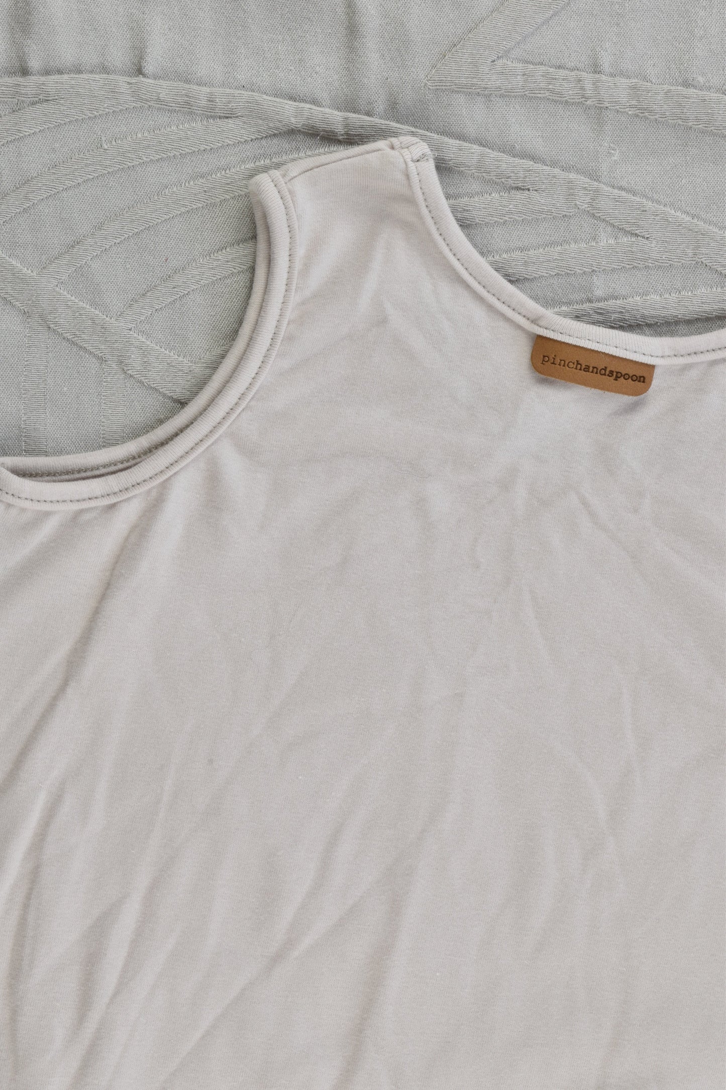 NEW Pinch and Spoon Size 8 Long Back Tank Grey