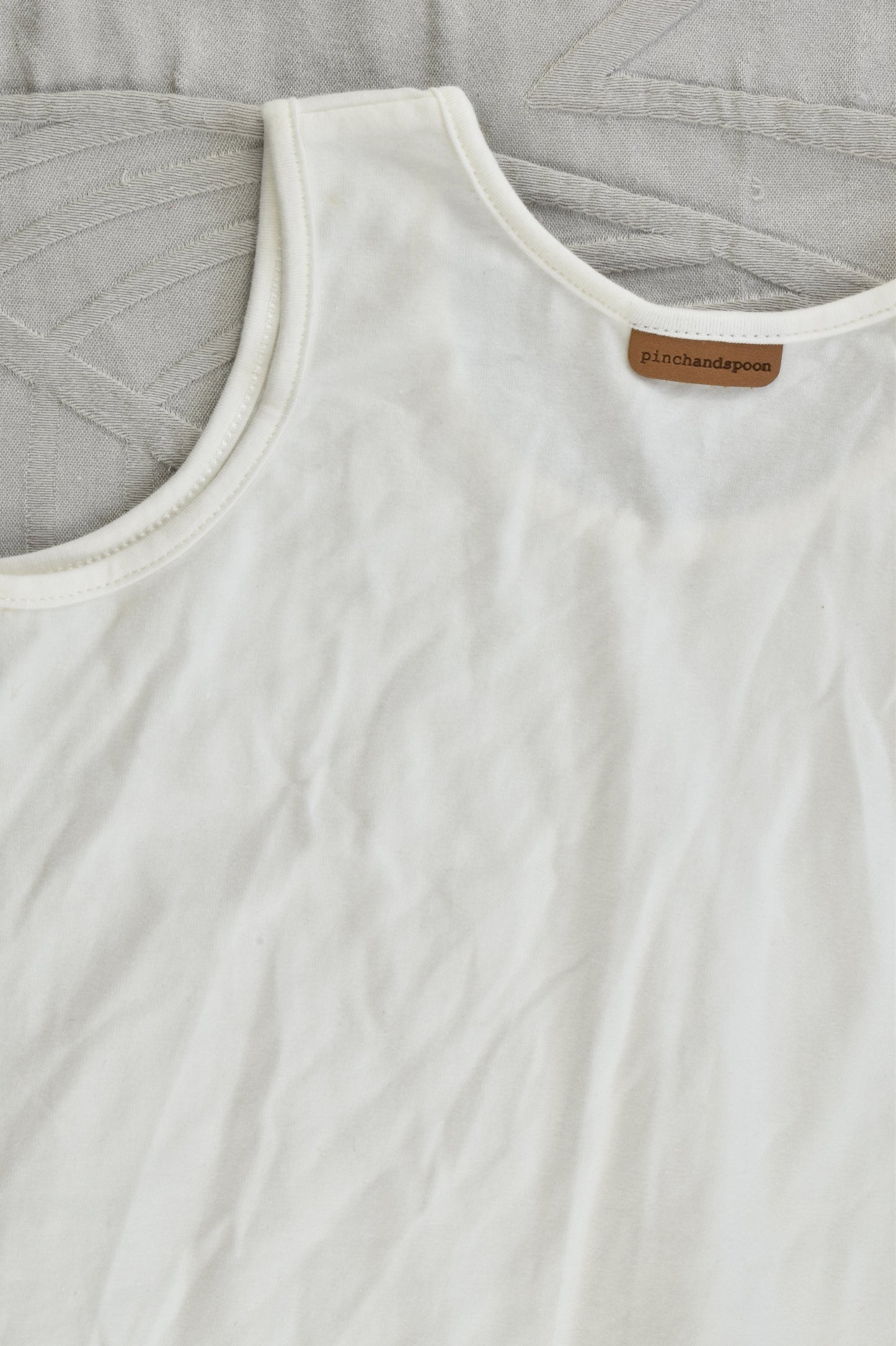 NEW Pinch and Spoon Size 8 Long Back Tank Nude