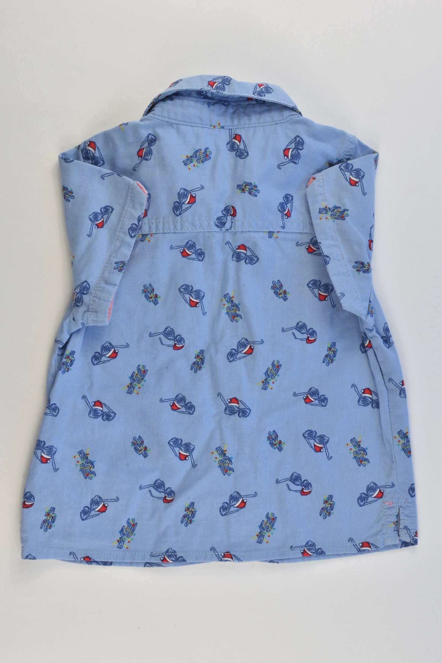 NEW Pumpkin Patch Size 0 (6-12 months) Christmas Collared Shirt