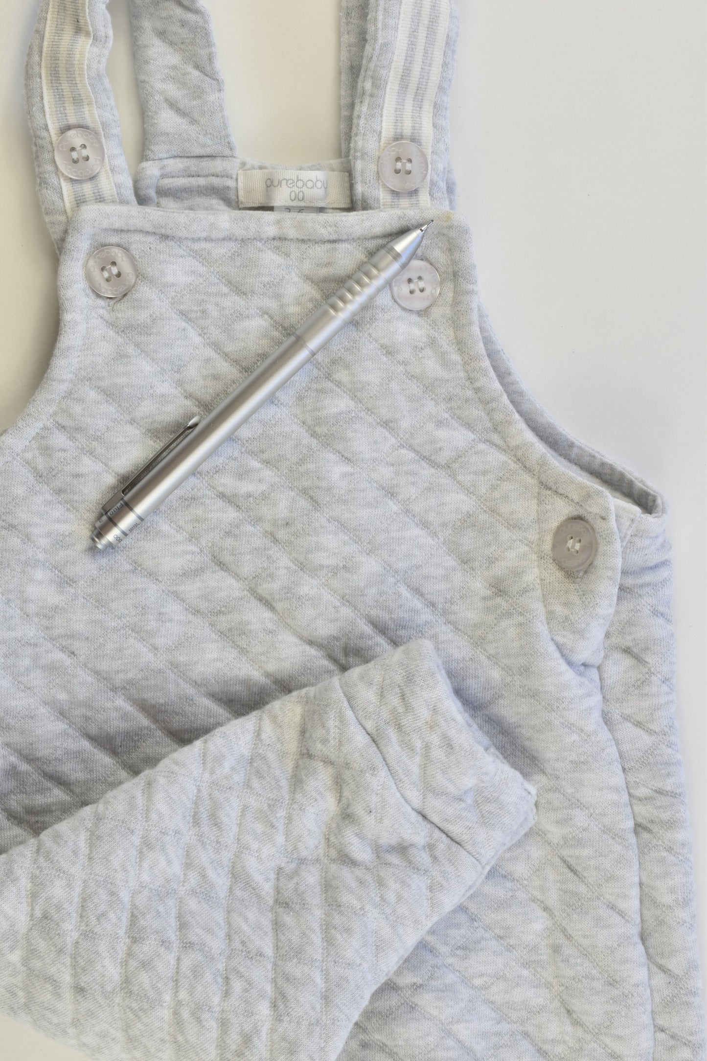 NEW Purebaby Size 00 (3-6 months) Winter Overalls