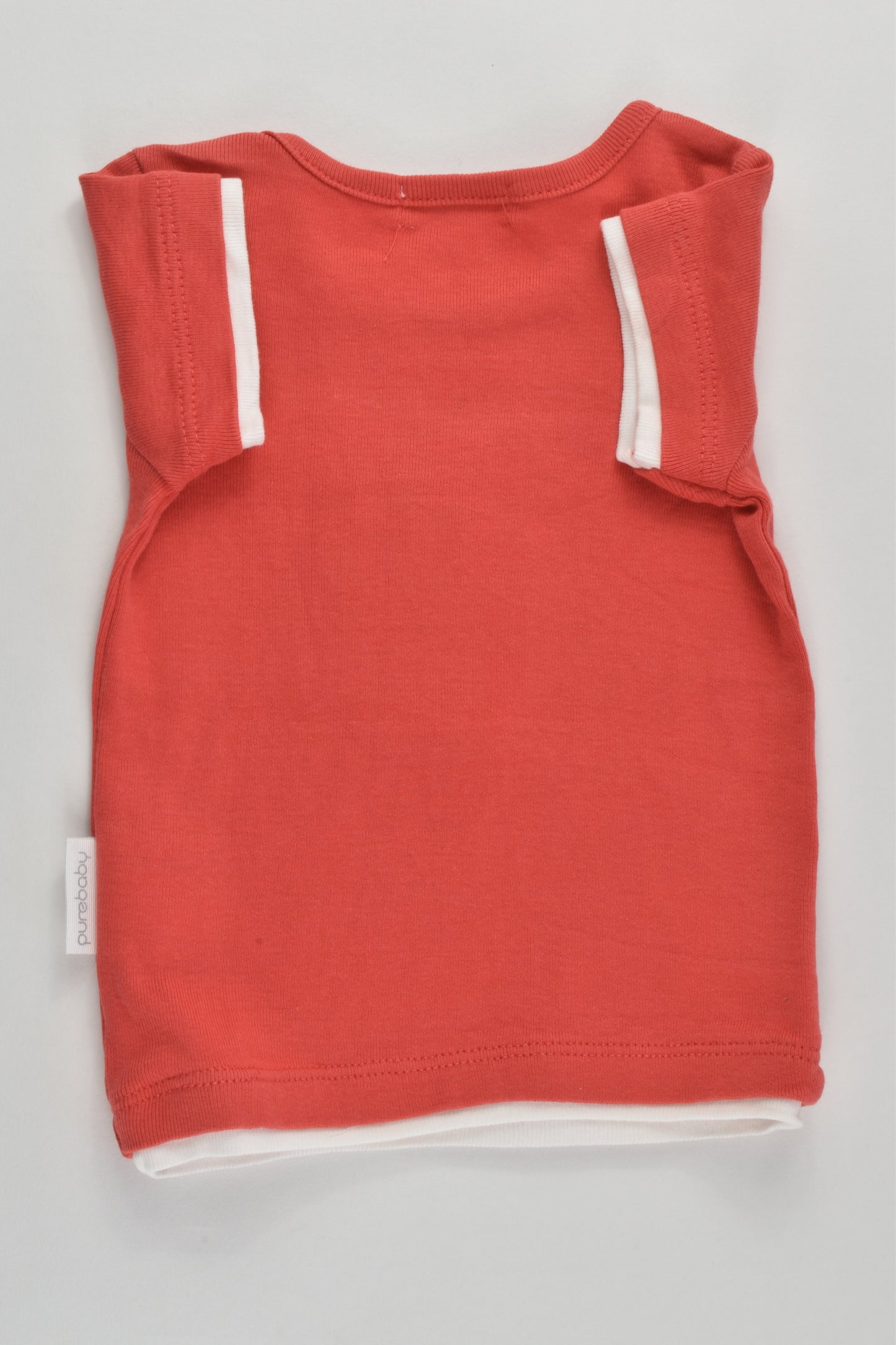 NEW Purebaby Size 000 (0-3 months) 'Be Merry' T-shirt