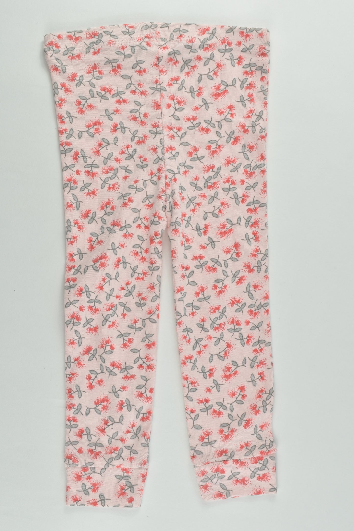 NEW Purebaby Size 1 (12-18 months) Floral Owl Pj Set