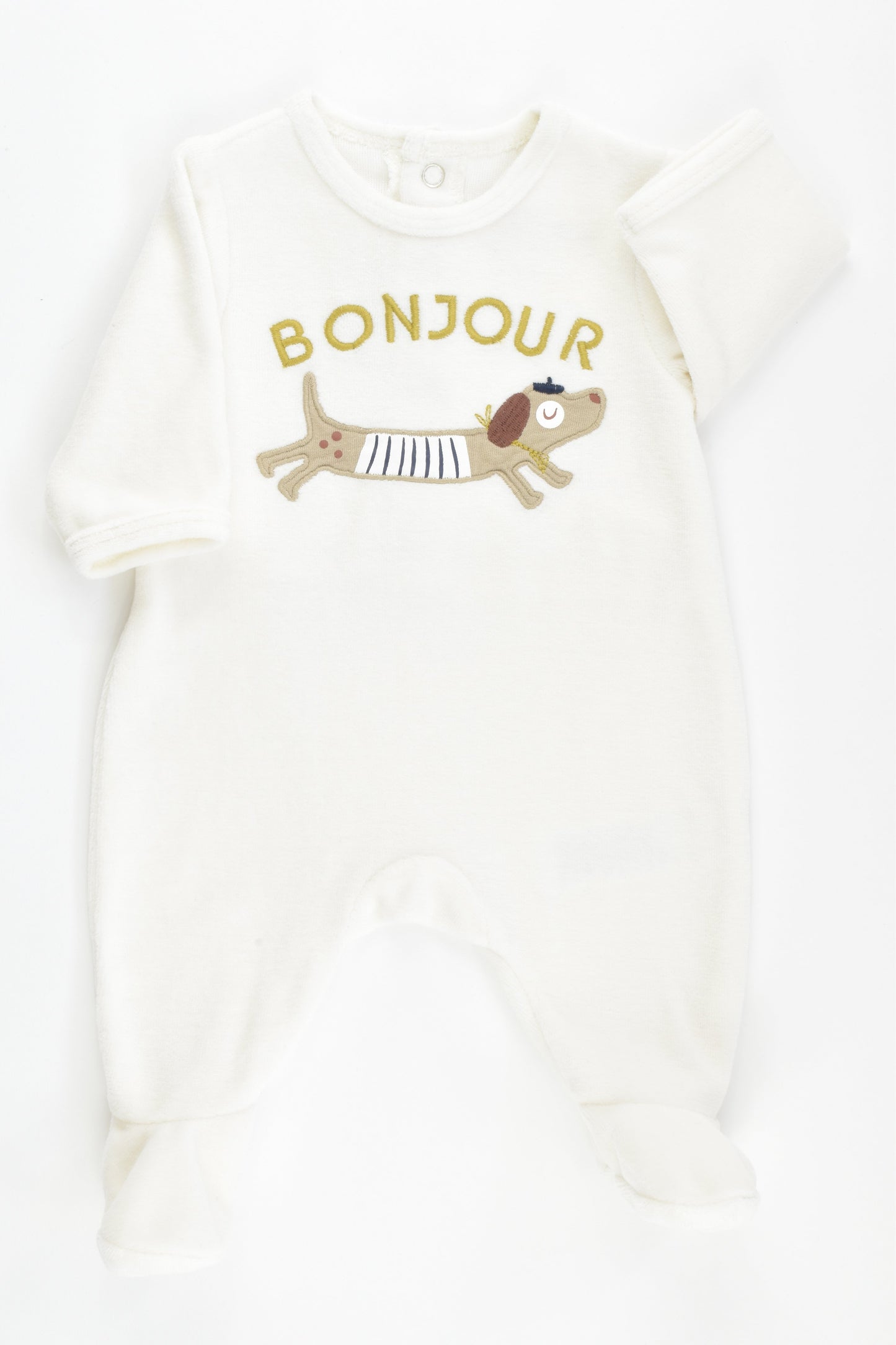 NEW R Mini Size 00000-0000 (50 cm) Velour Romper