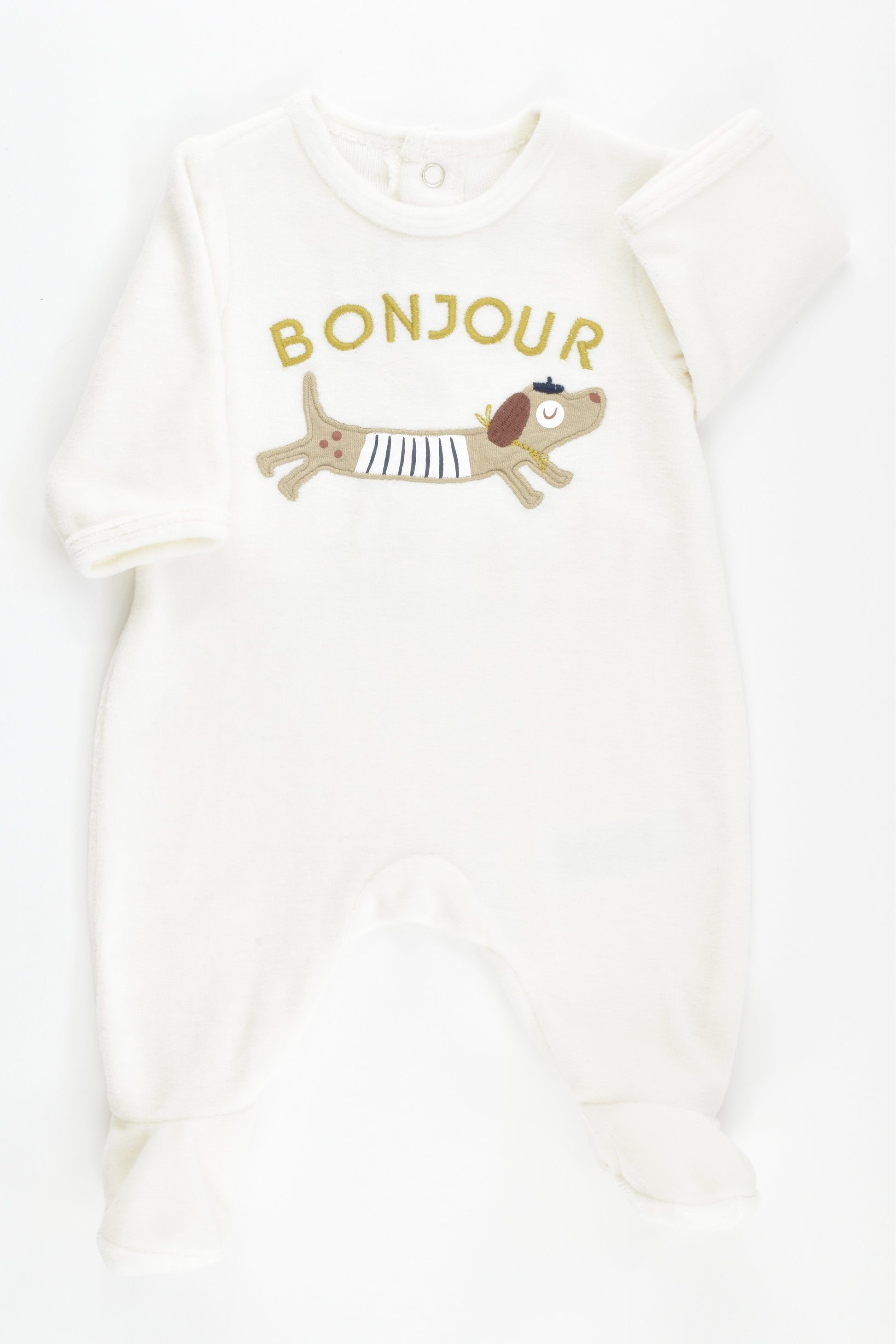 NEW R Mini Size 00000-0000 (50 cm) Velour Romper