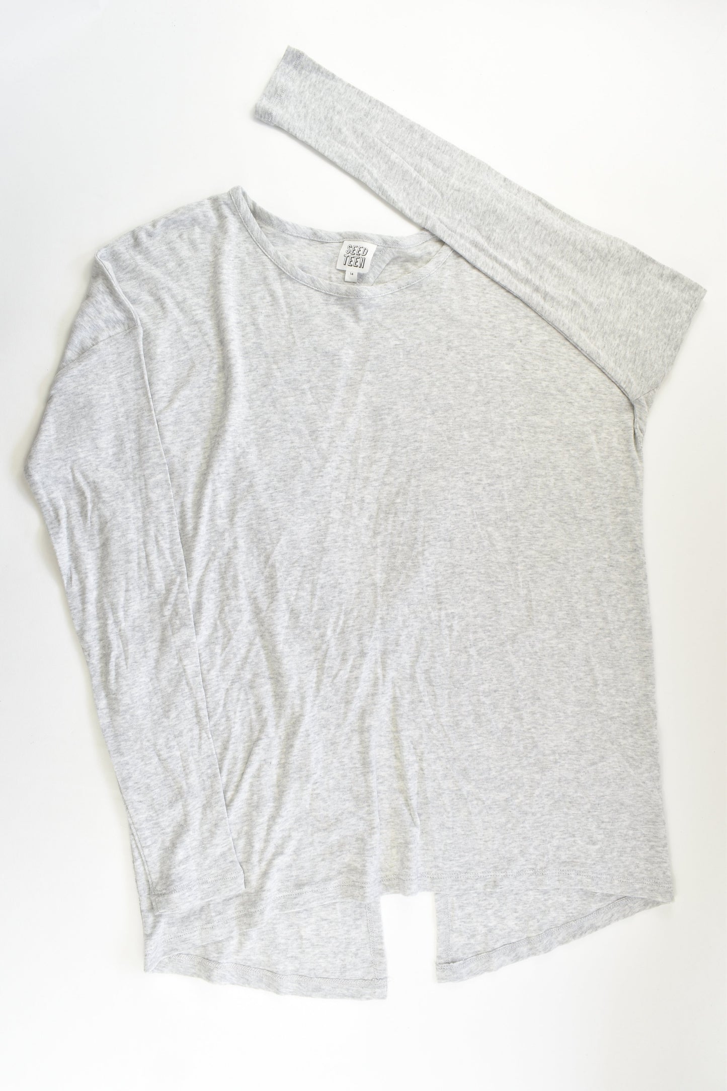 NEW Seed Heritage (Seed Teen) Size 14 Grey Top