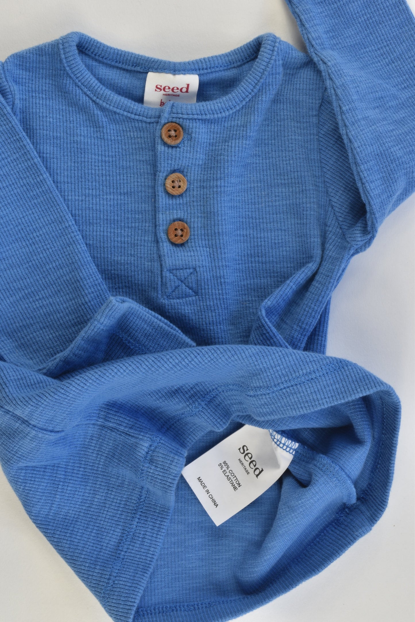 NEW Seed Heritage Size 3-6 months (00) Ribbed Top