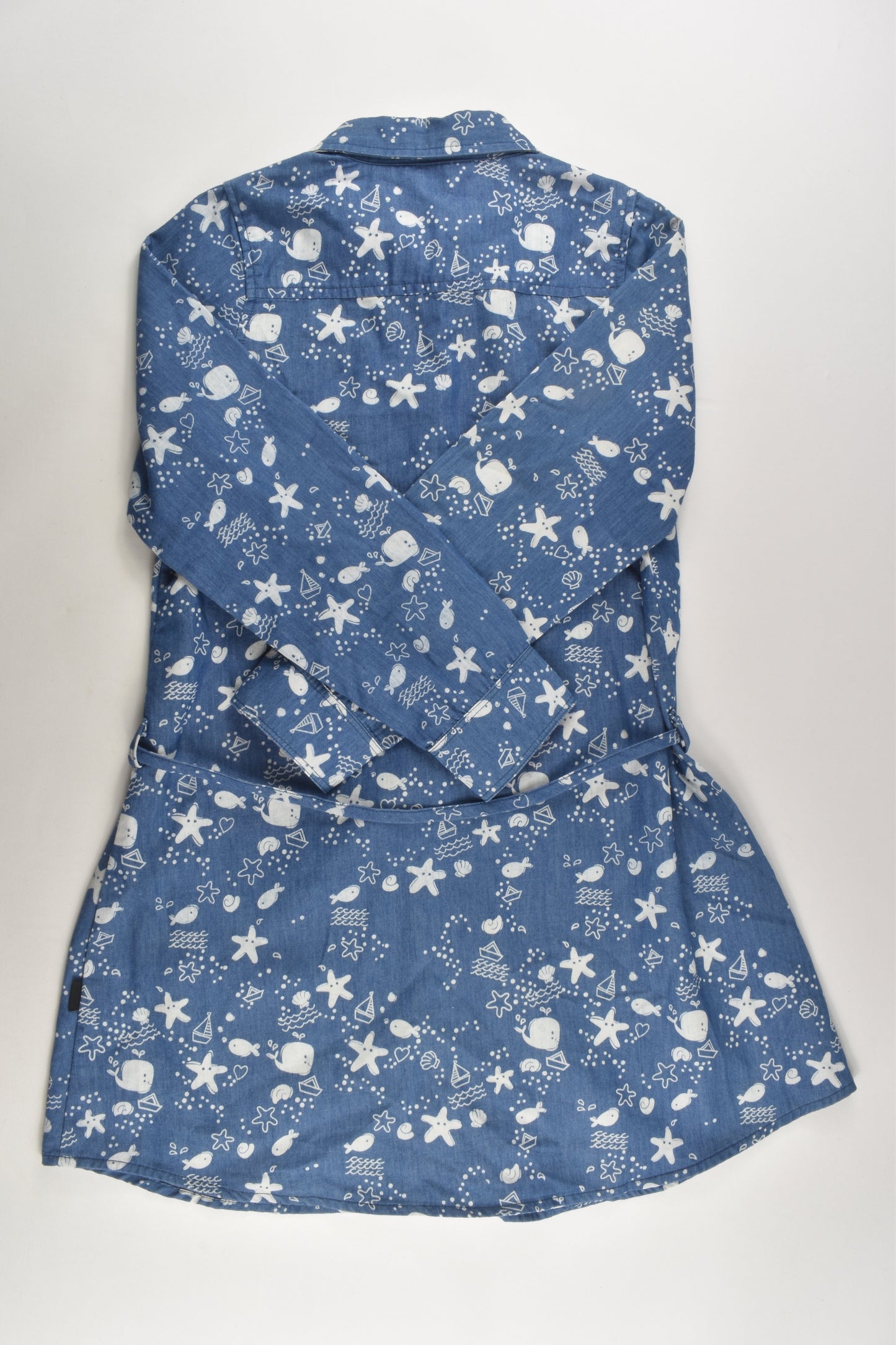 NEW Soda Size 8-9 Seaside Lightweight Denim Dress