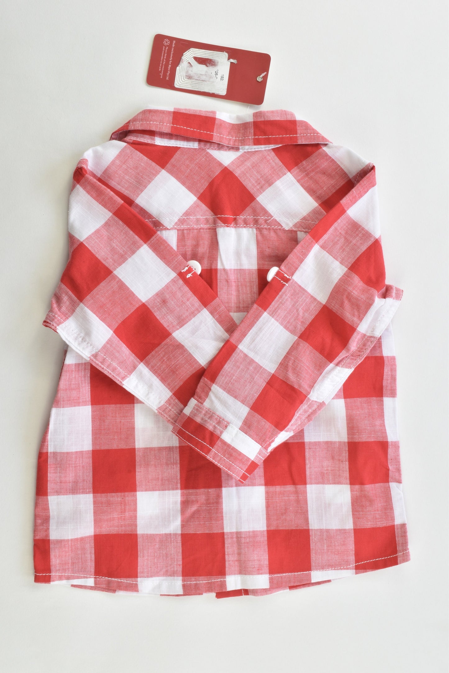 NEW Sprout Size 0 Collared Checked Shirt