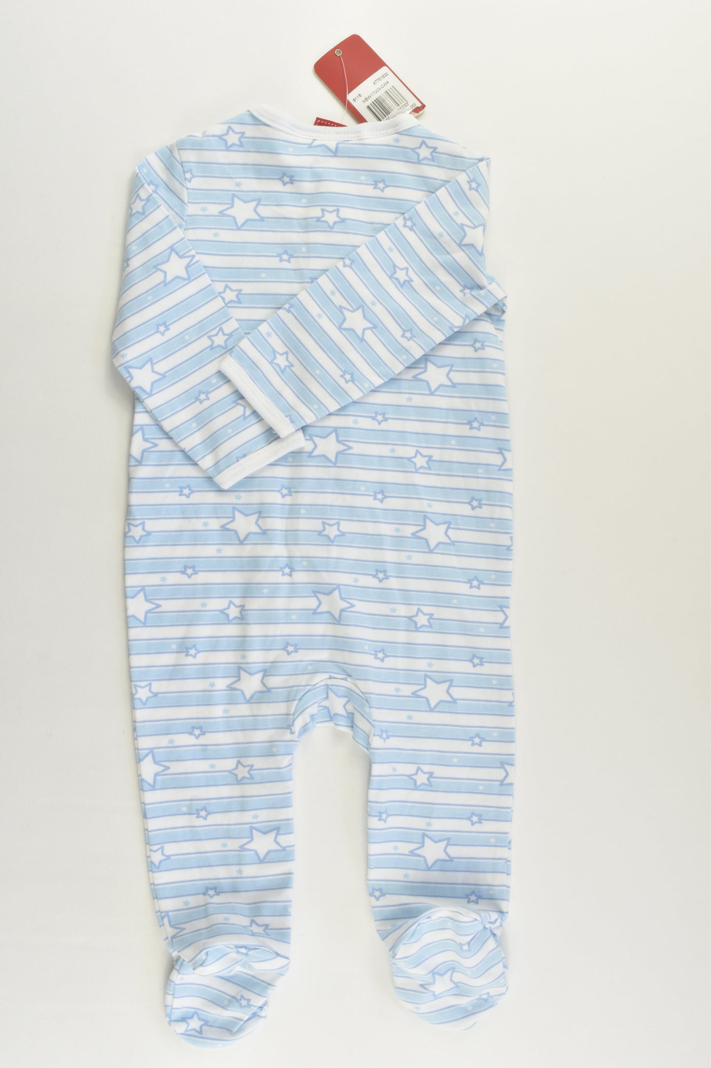 NEW Sprout Size 000 Stars Footed Romper