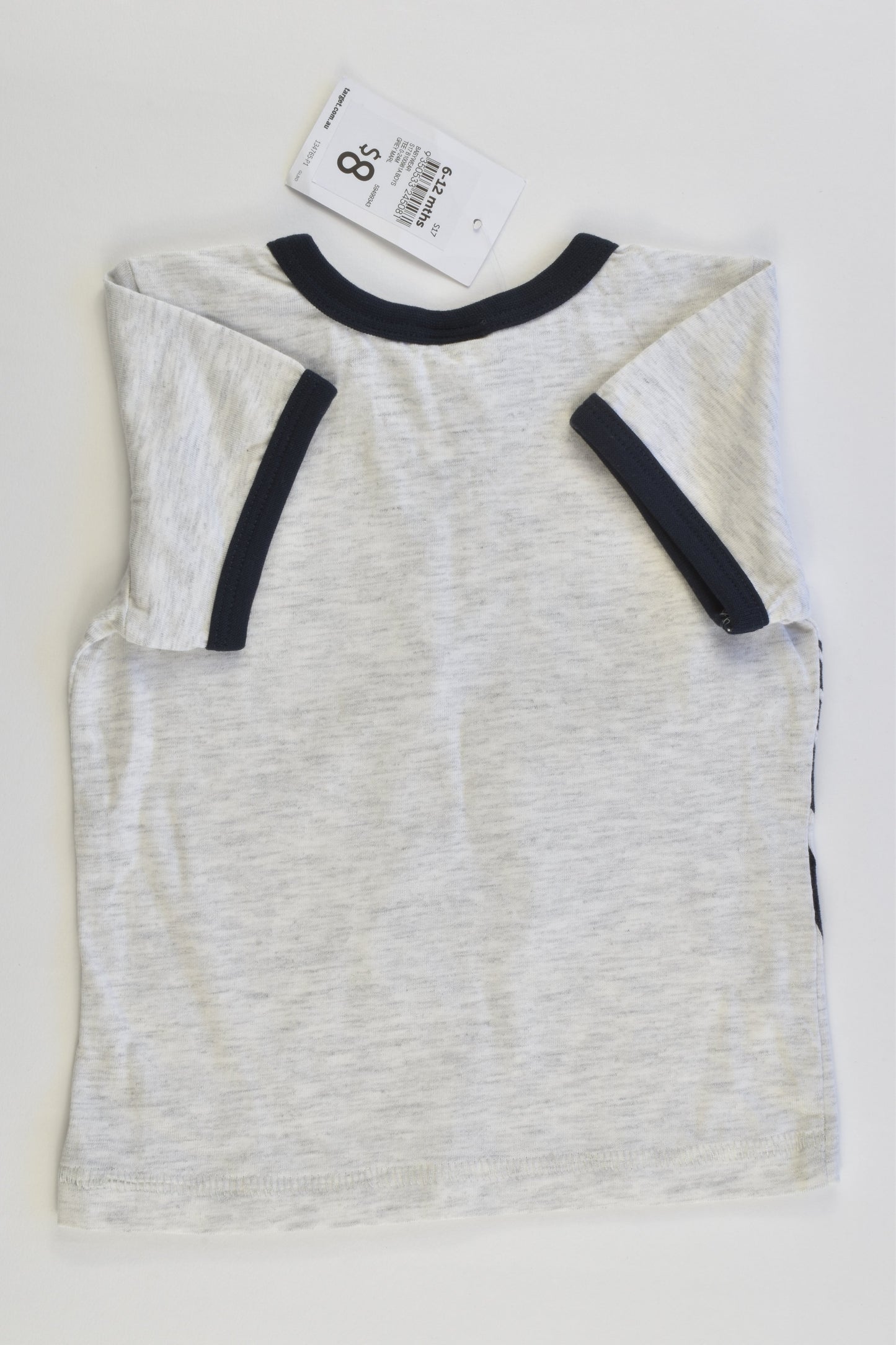 NEW Target Size 0 (6-12 months) Zebra T-shirt