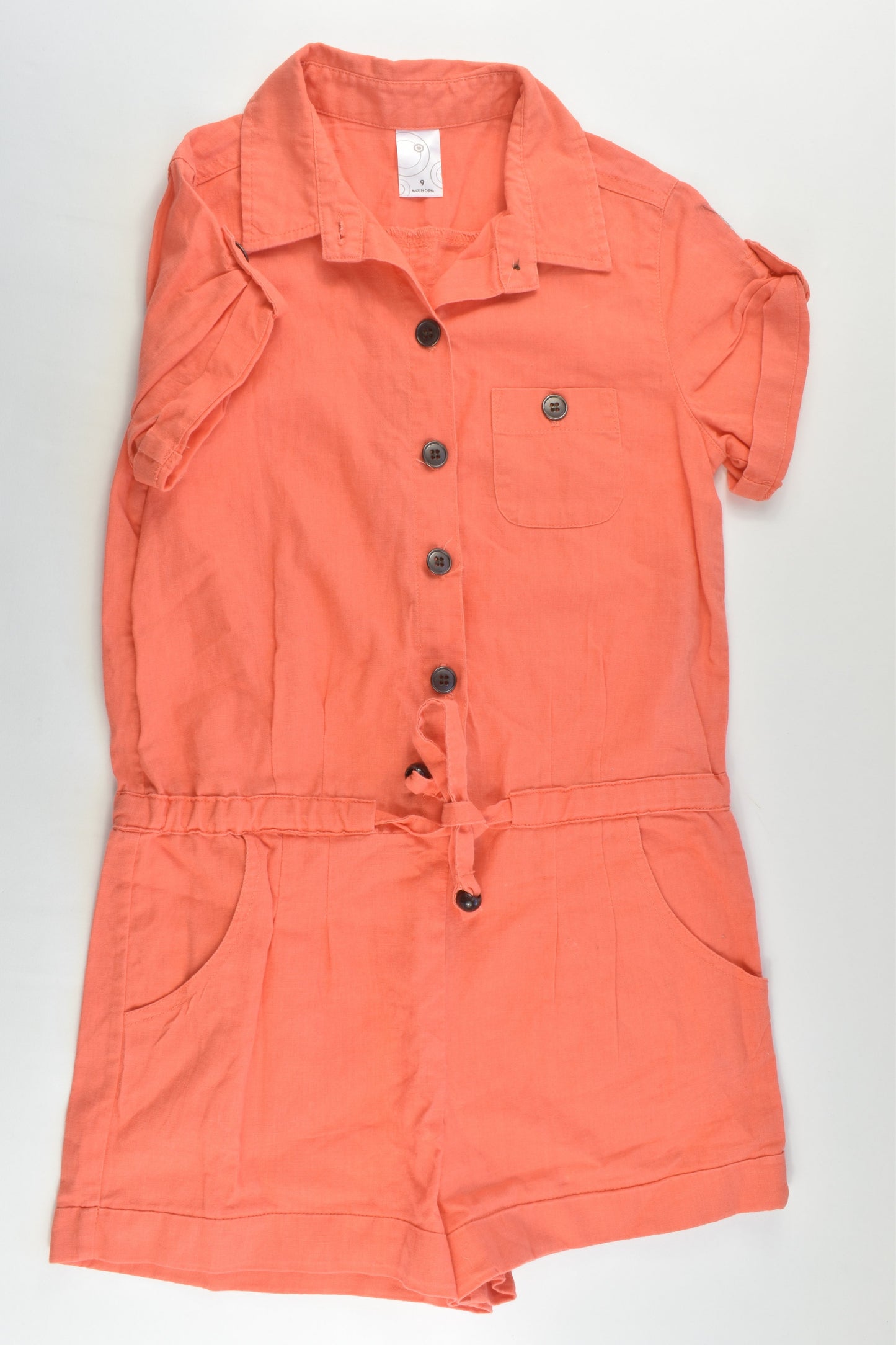 NEW Target Size 9 Linen/Cotton Playsuit
