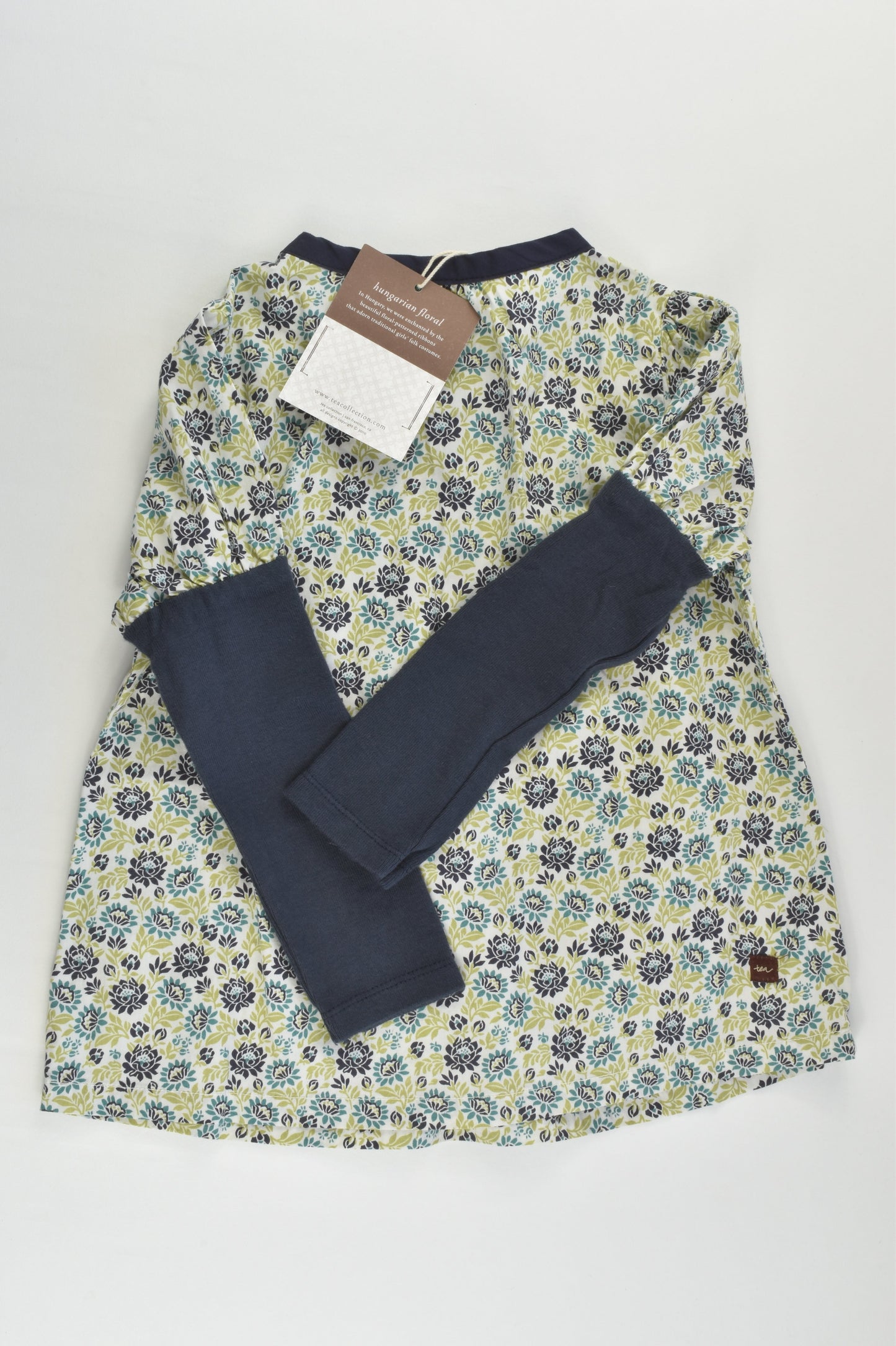 NEW Tea (US) Size 3 Hungarian Floral Blouse