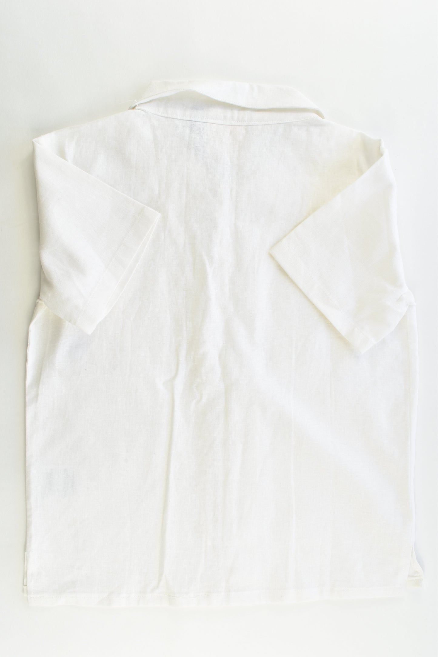 NEW Young Hearts Size 8 Linen/Cotton Collared Shirt