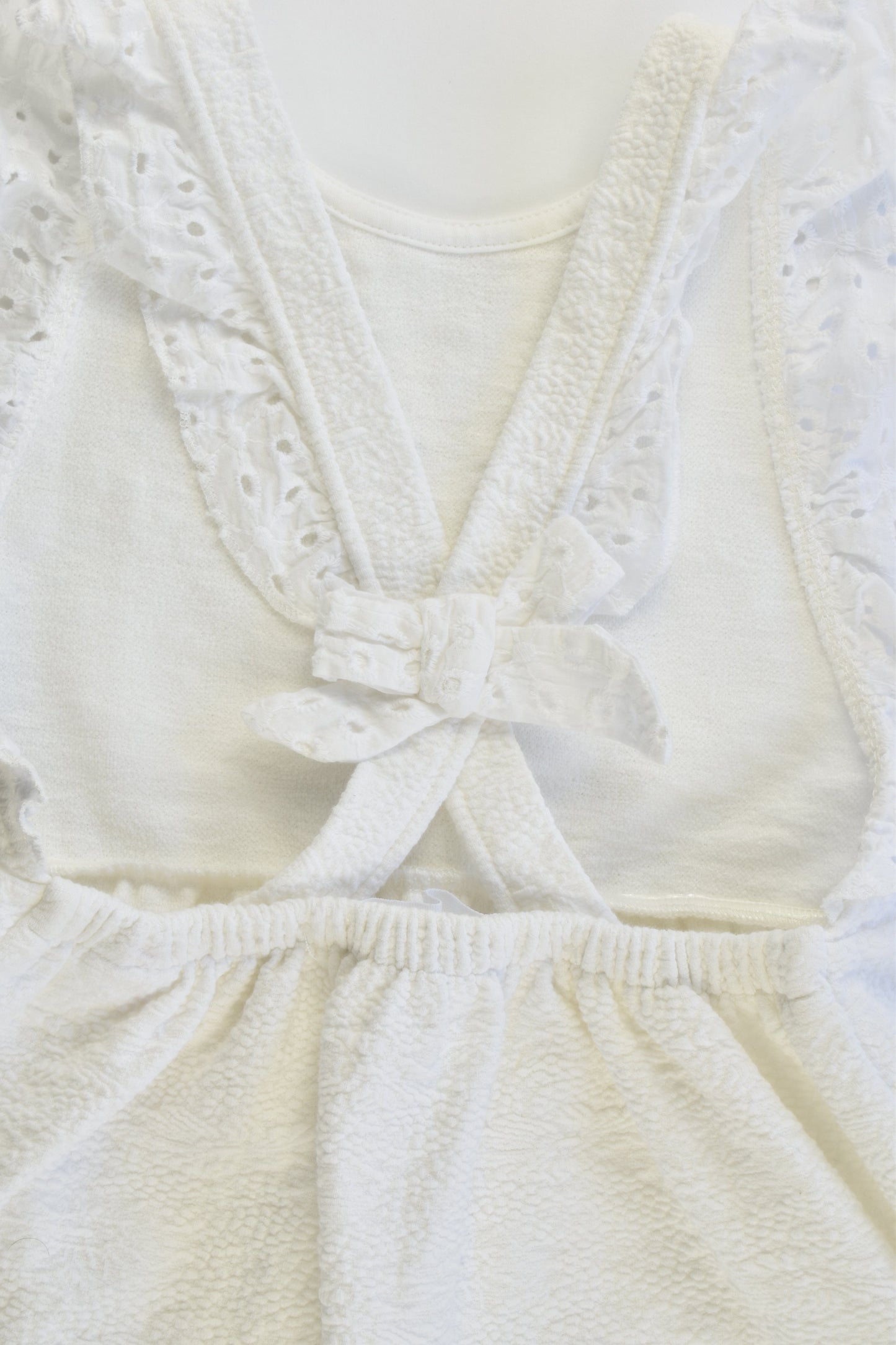 NEW Zara Size 2 (18-24 months, 92 cm) Dress with Lace Details