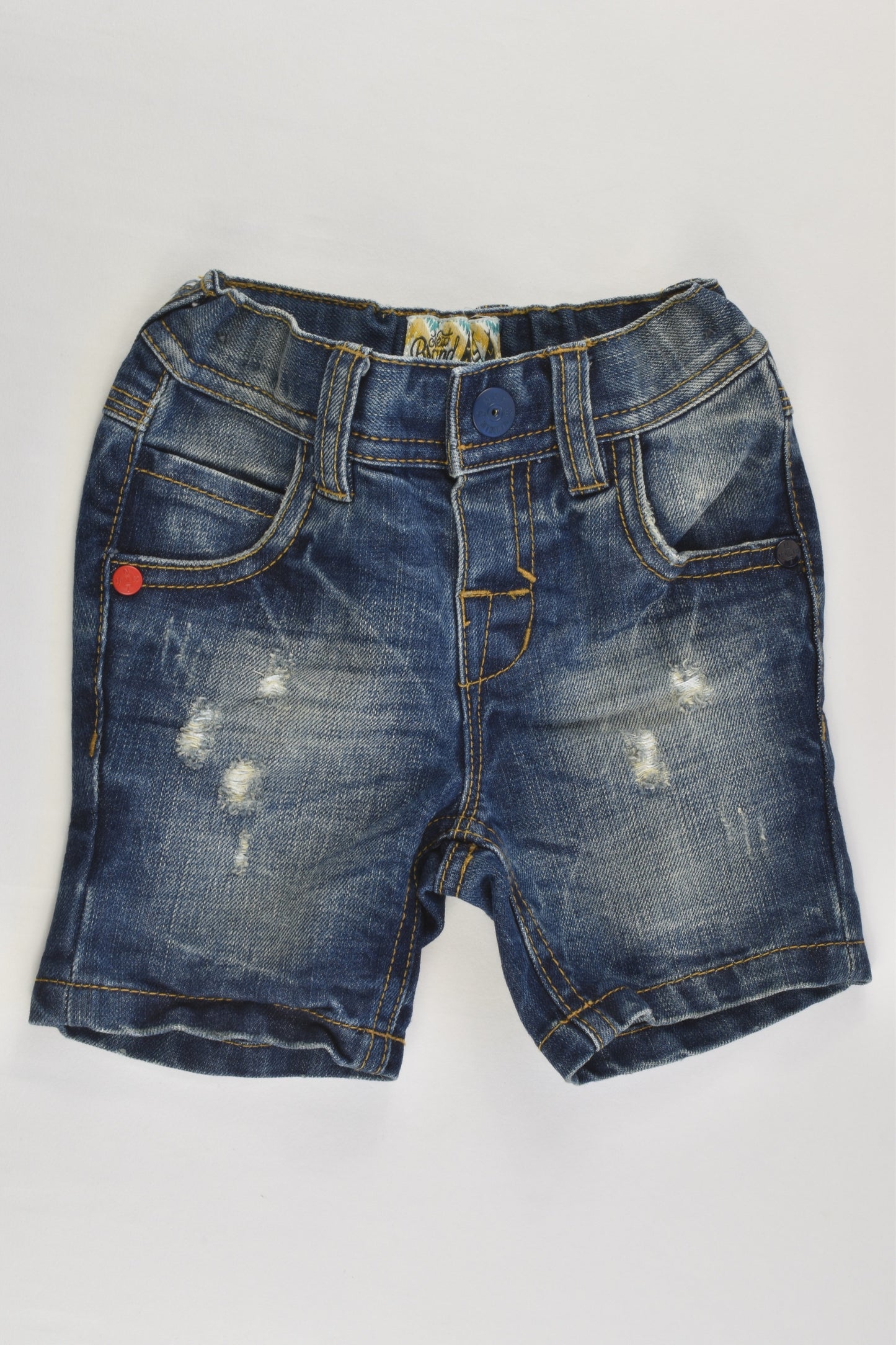 Next Size 00 (3-6 months) Denim Shorts