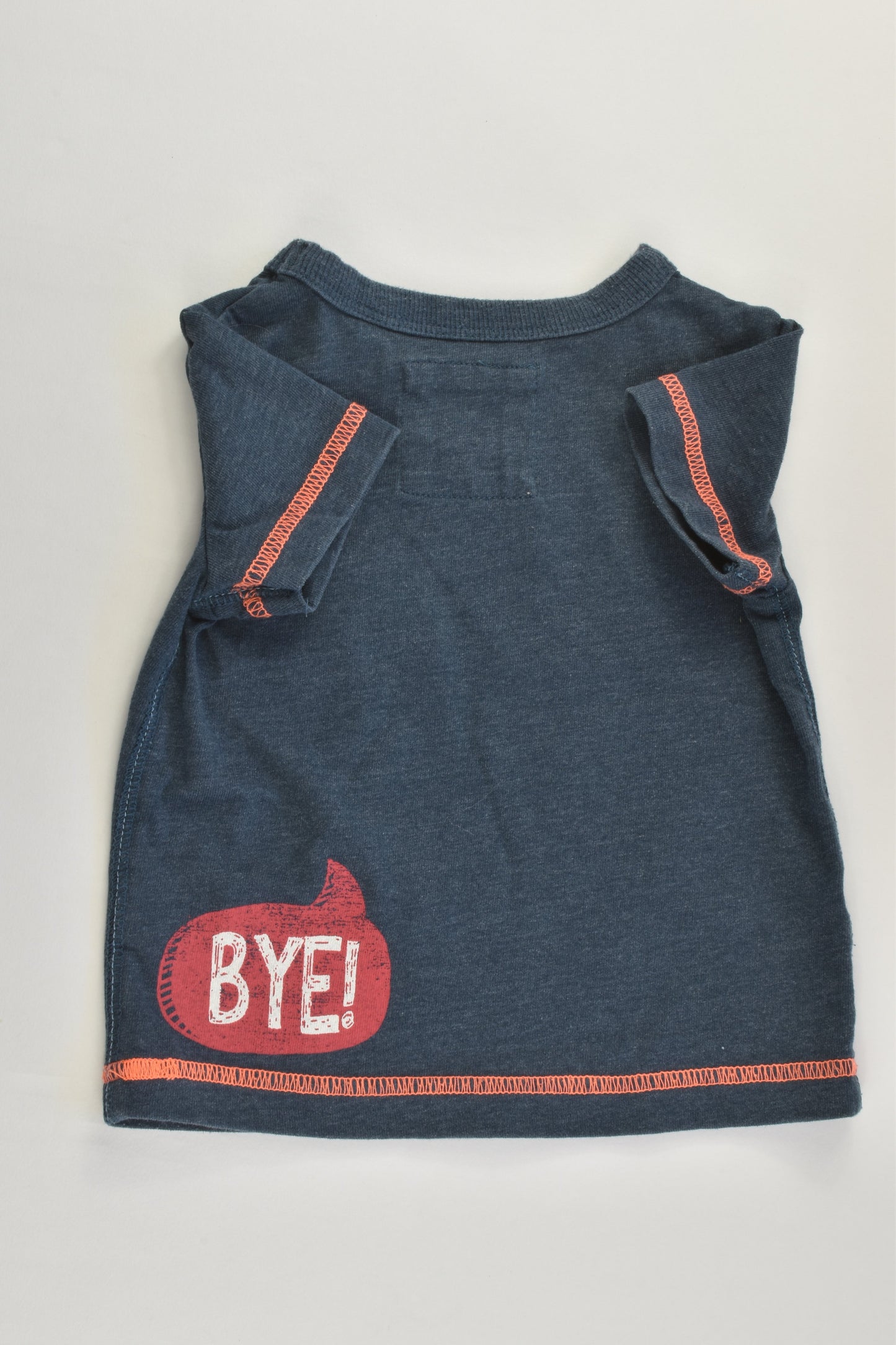 Next Size 00 (3-6 months) 'Hi, Go, Fun, Play, Roooar' T-shirt