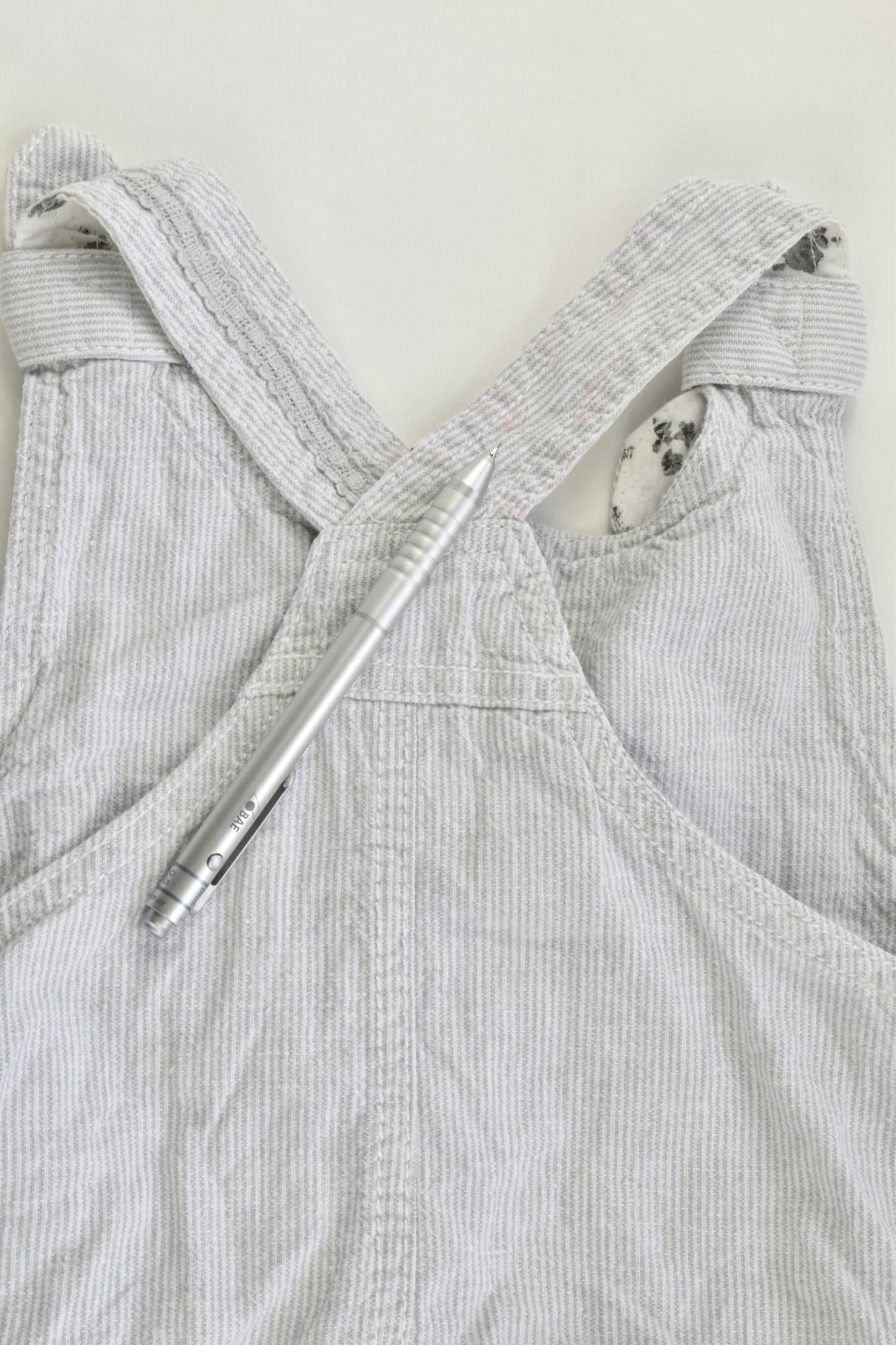 Next Size 10 (140 cm) Linen/Cotton Short Overalls