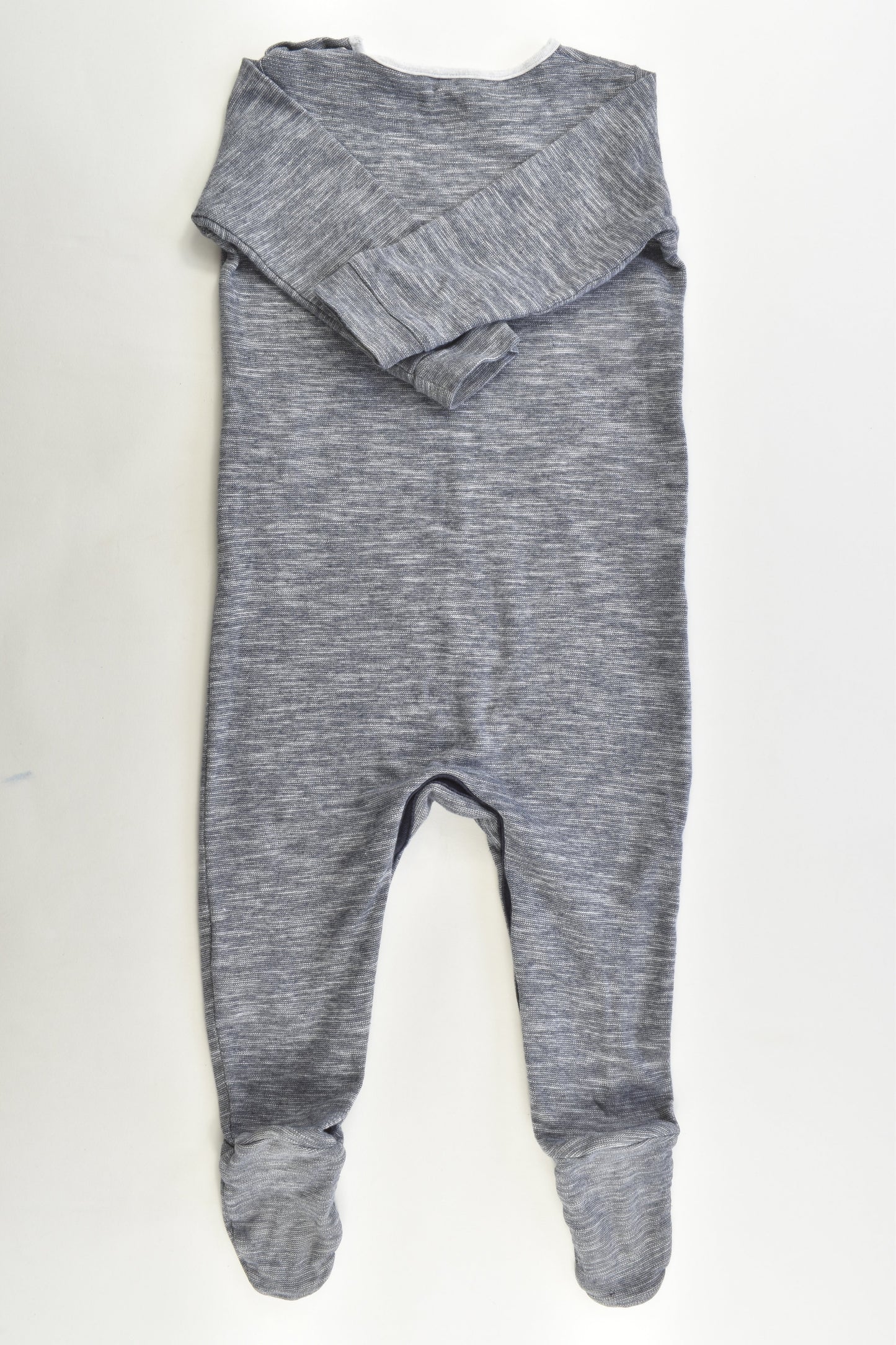 Next Size 12-18 months (1) Embroidered Animals Footed Romper