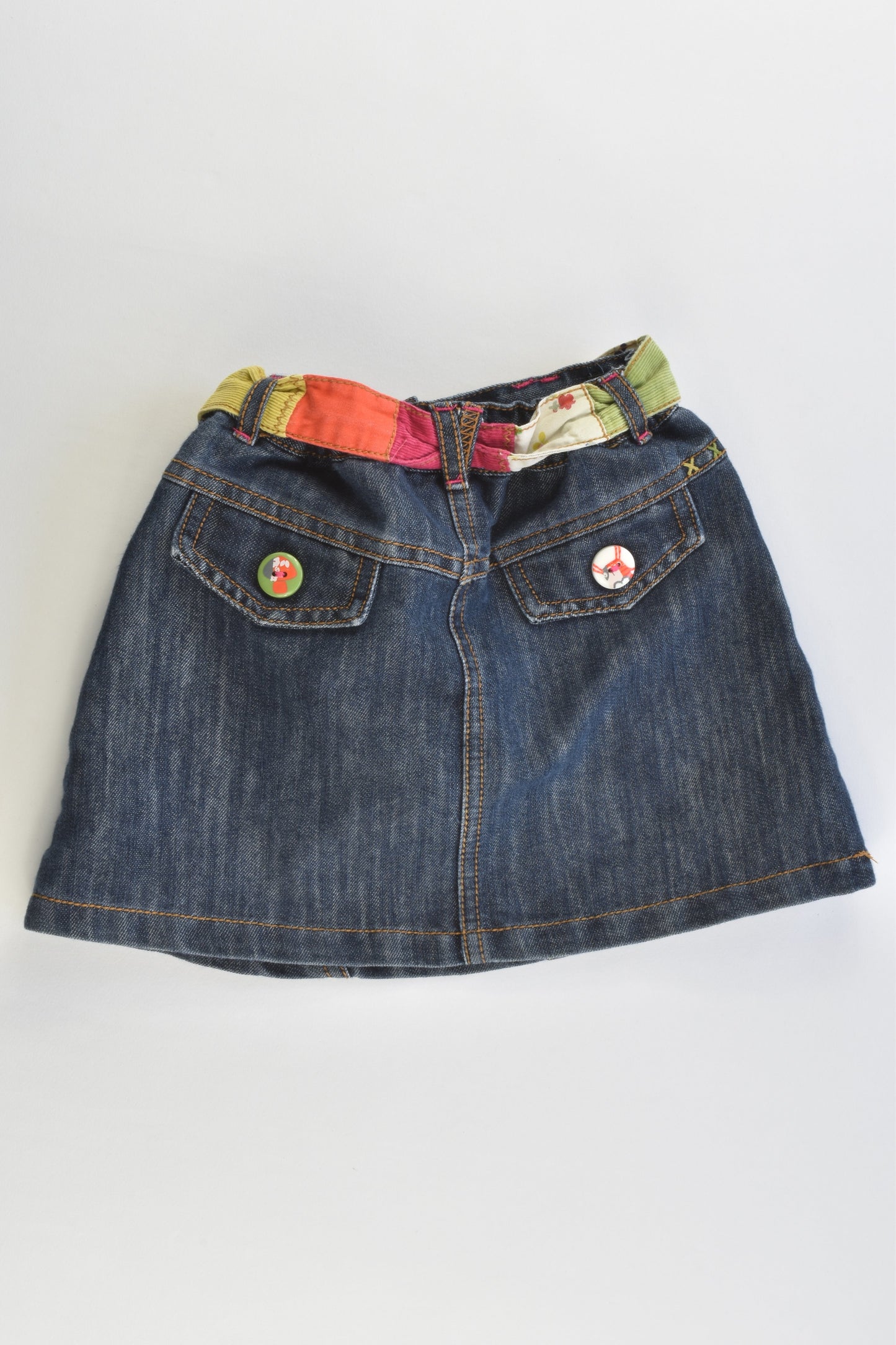 Next Size 2 (18-24 months, 92 cm) Denim Skirt