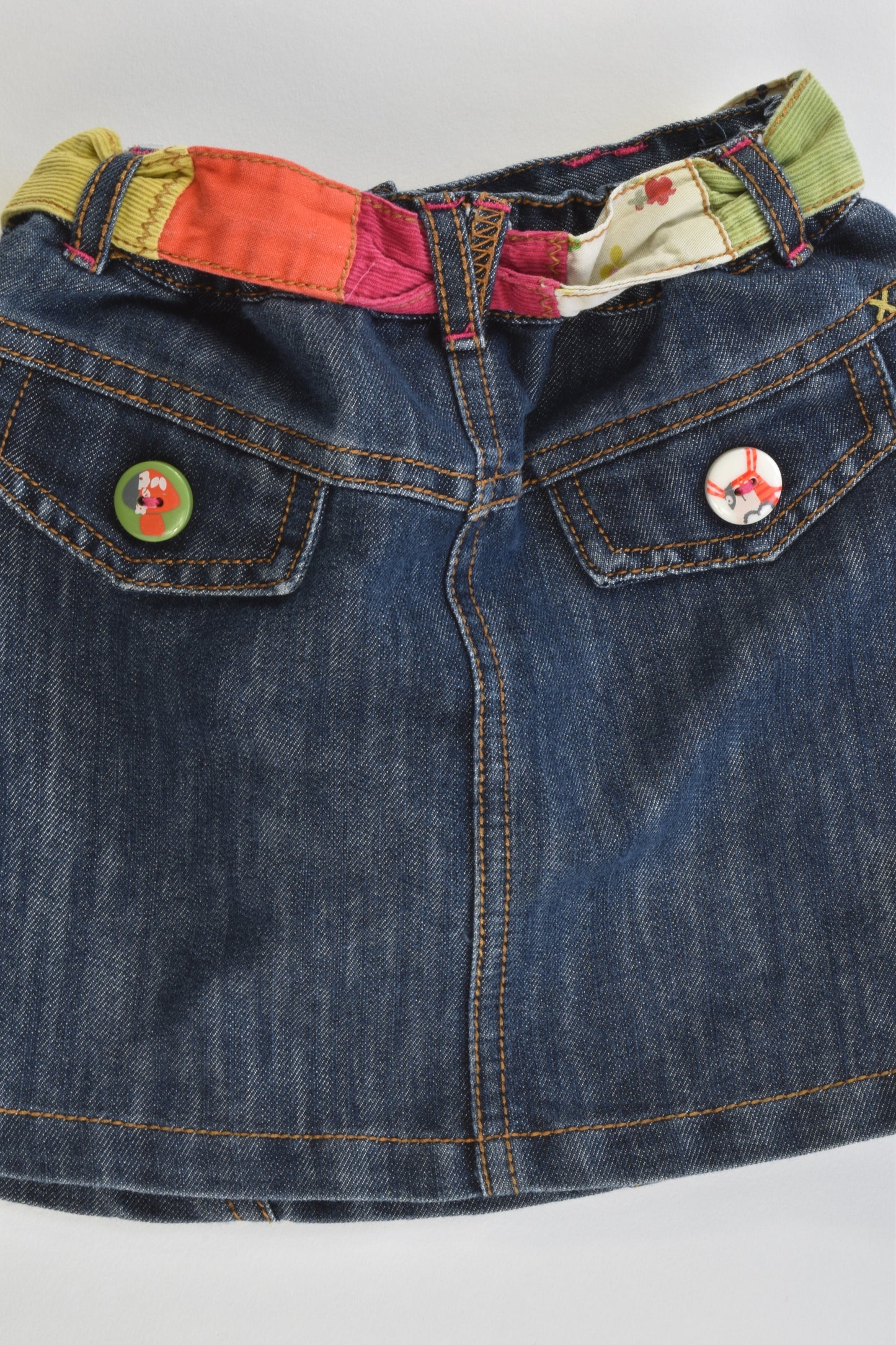 Next Size 2 (18-24 months, 92 cm) Denim Skirt