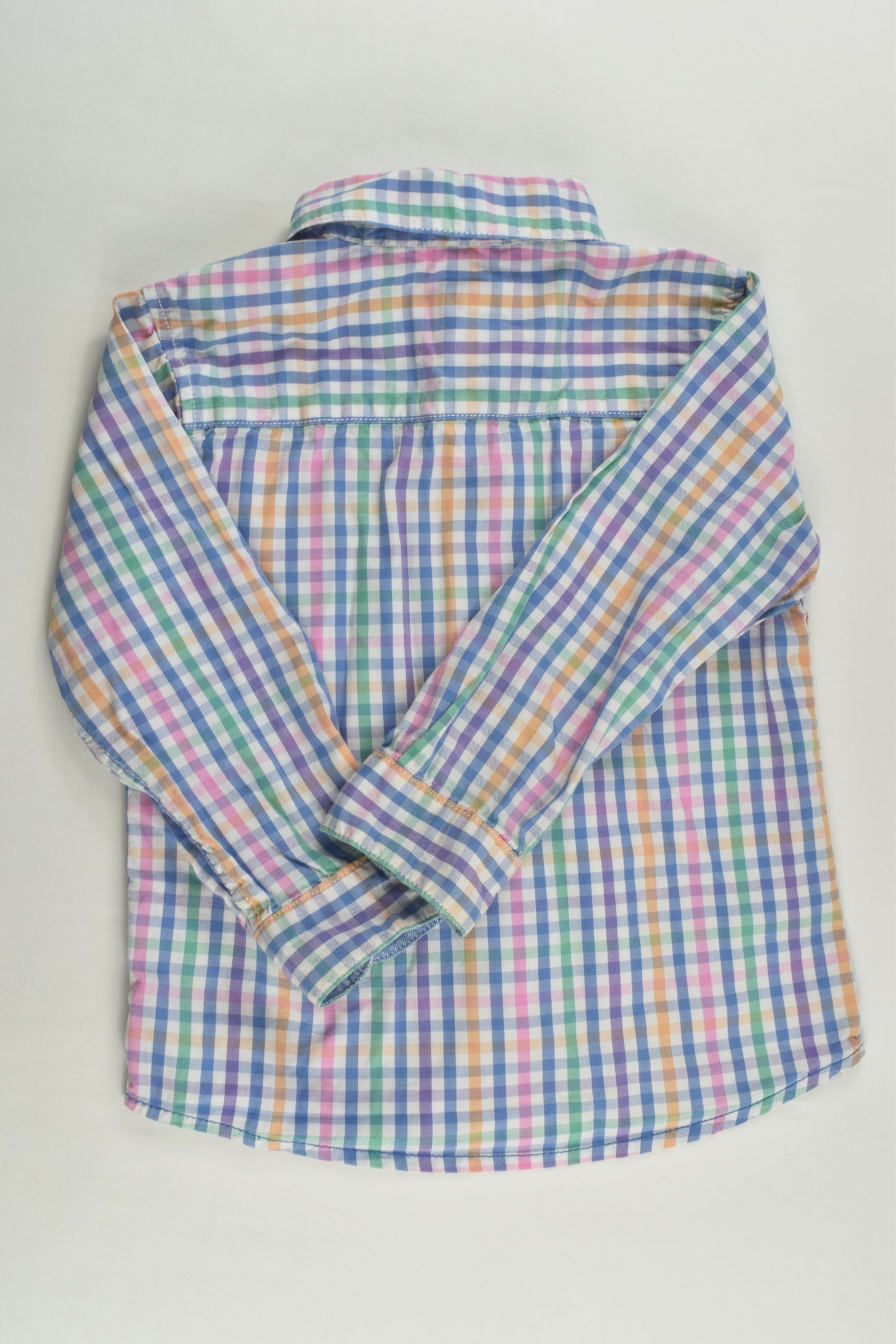 Next Size 2-3 (98 cm) Checked Dog Shirt