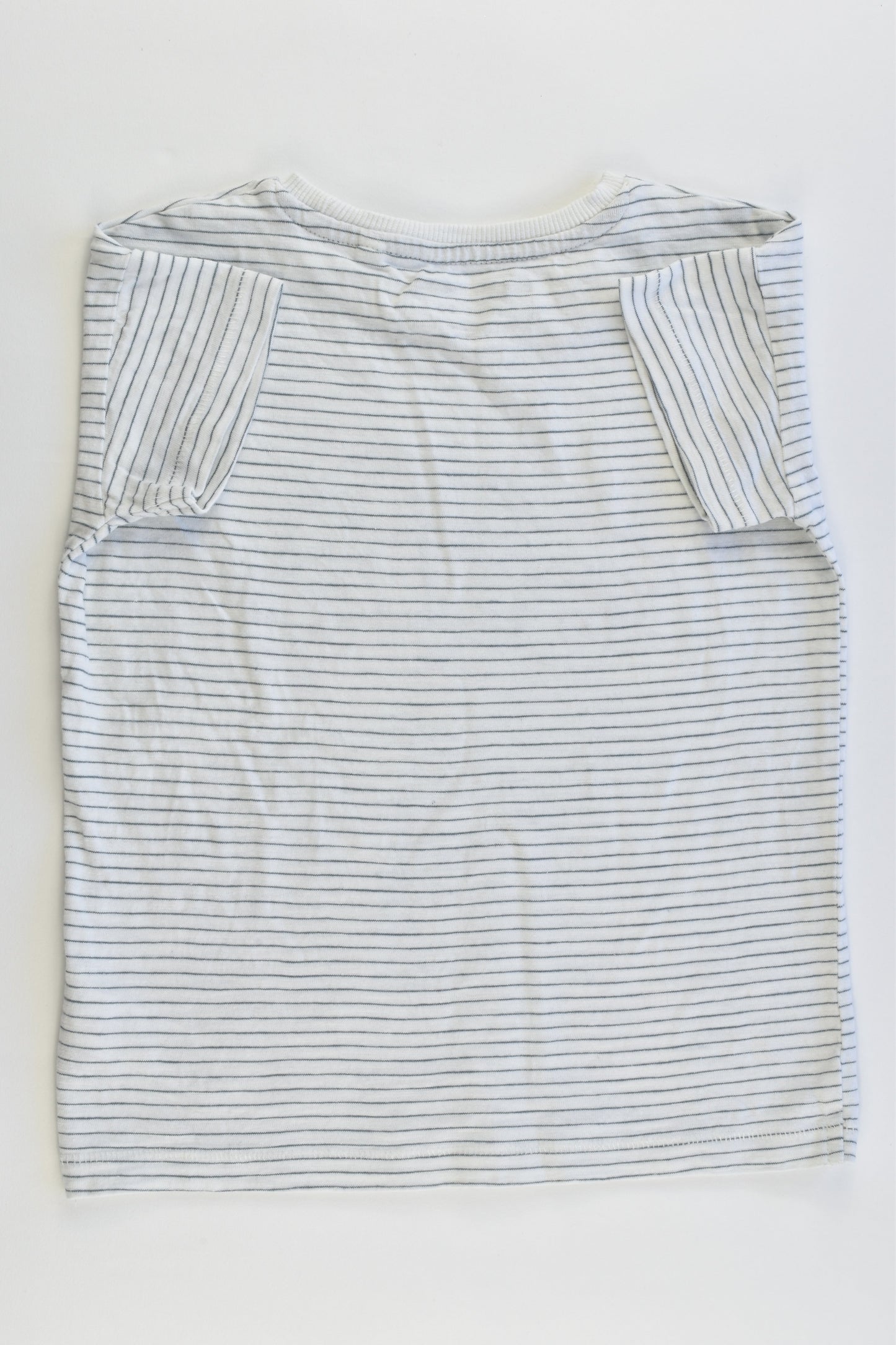 Next Size 2-3 (98 cm) 'Roll With Soul' Striped Car T-shirt