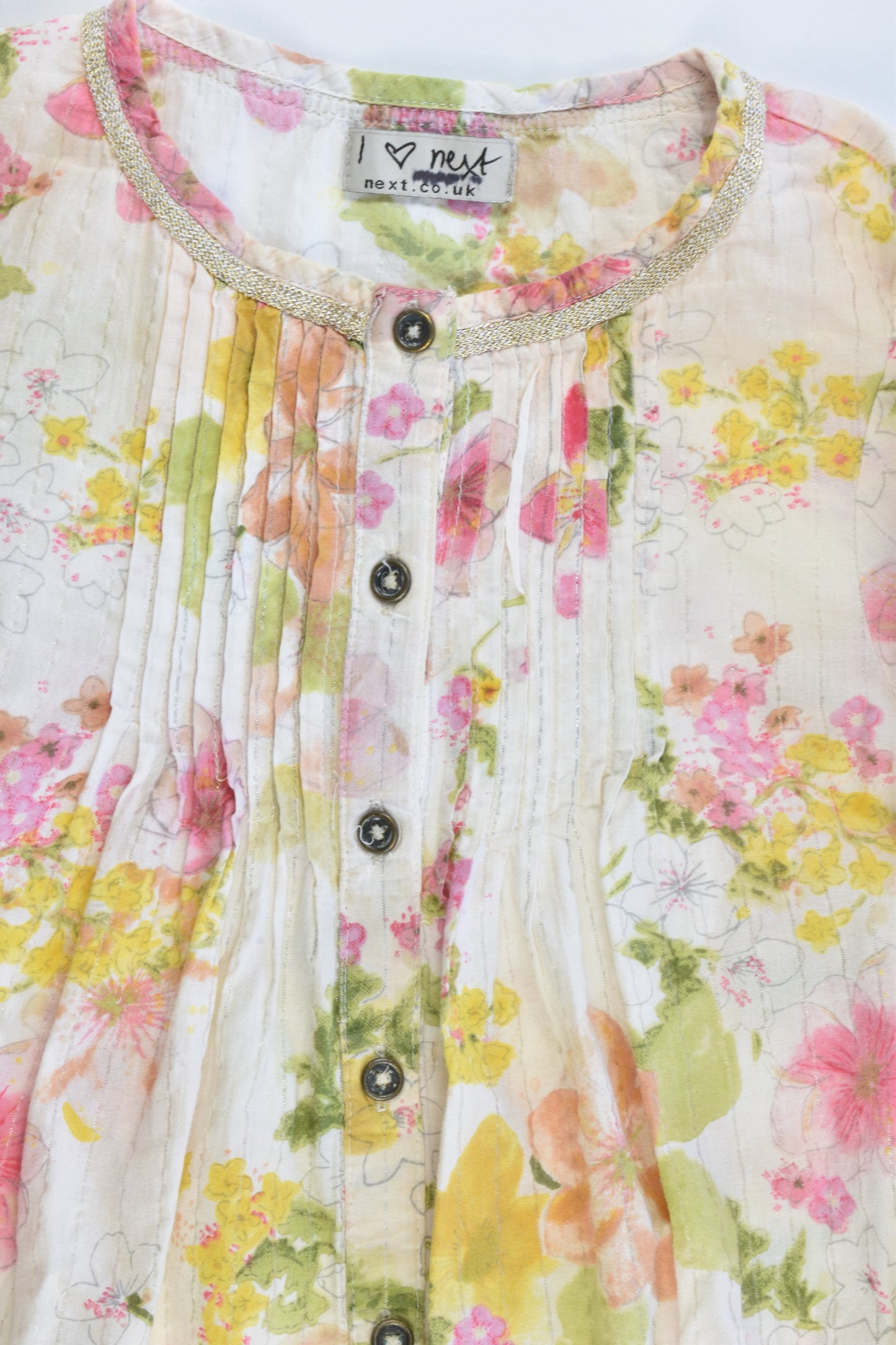 Next Size 3-4 Light Top