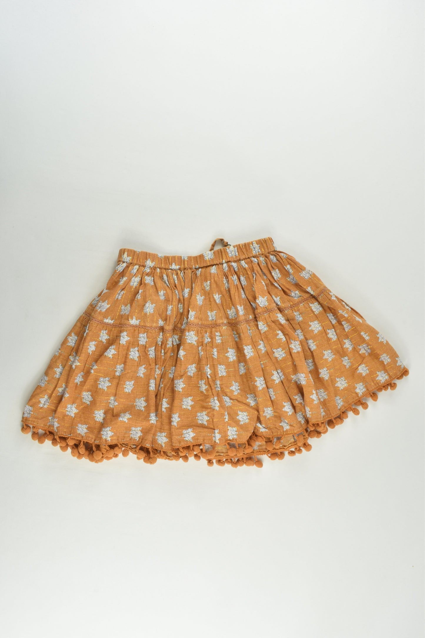 Next Size 3 (98 cm) Pom Pom Hem Skirt
