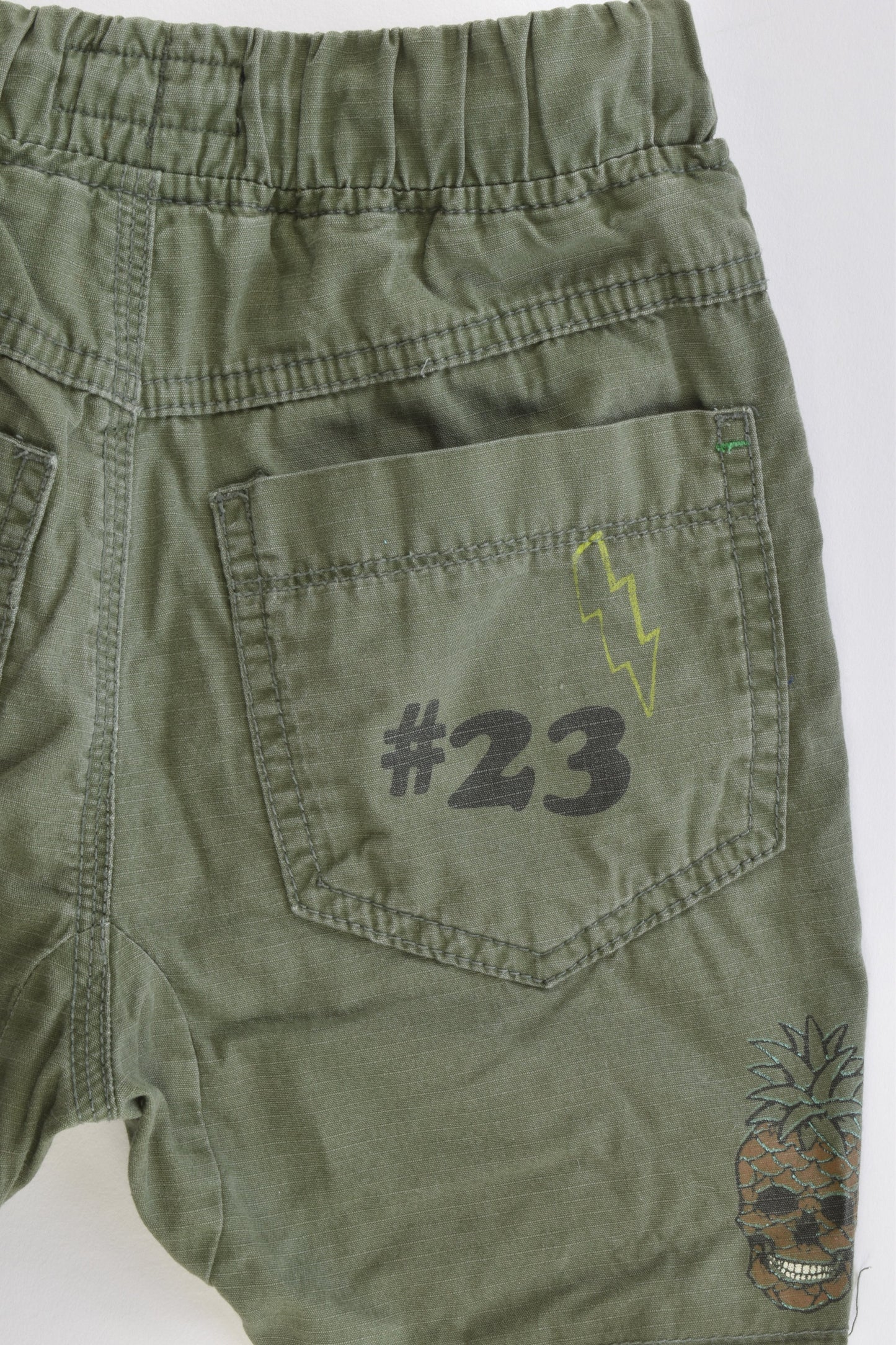 Next Size 4 (104 cm) 'Keep It Real, Good Times' Shorts