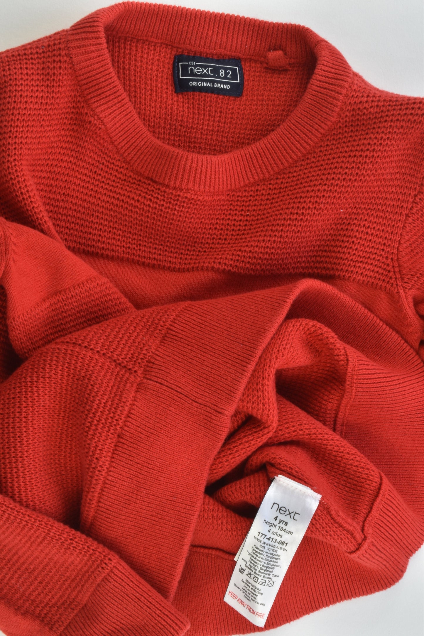 Next Size 4 (104 cm) Knitted Jumper