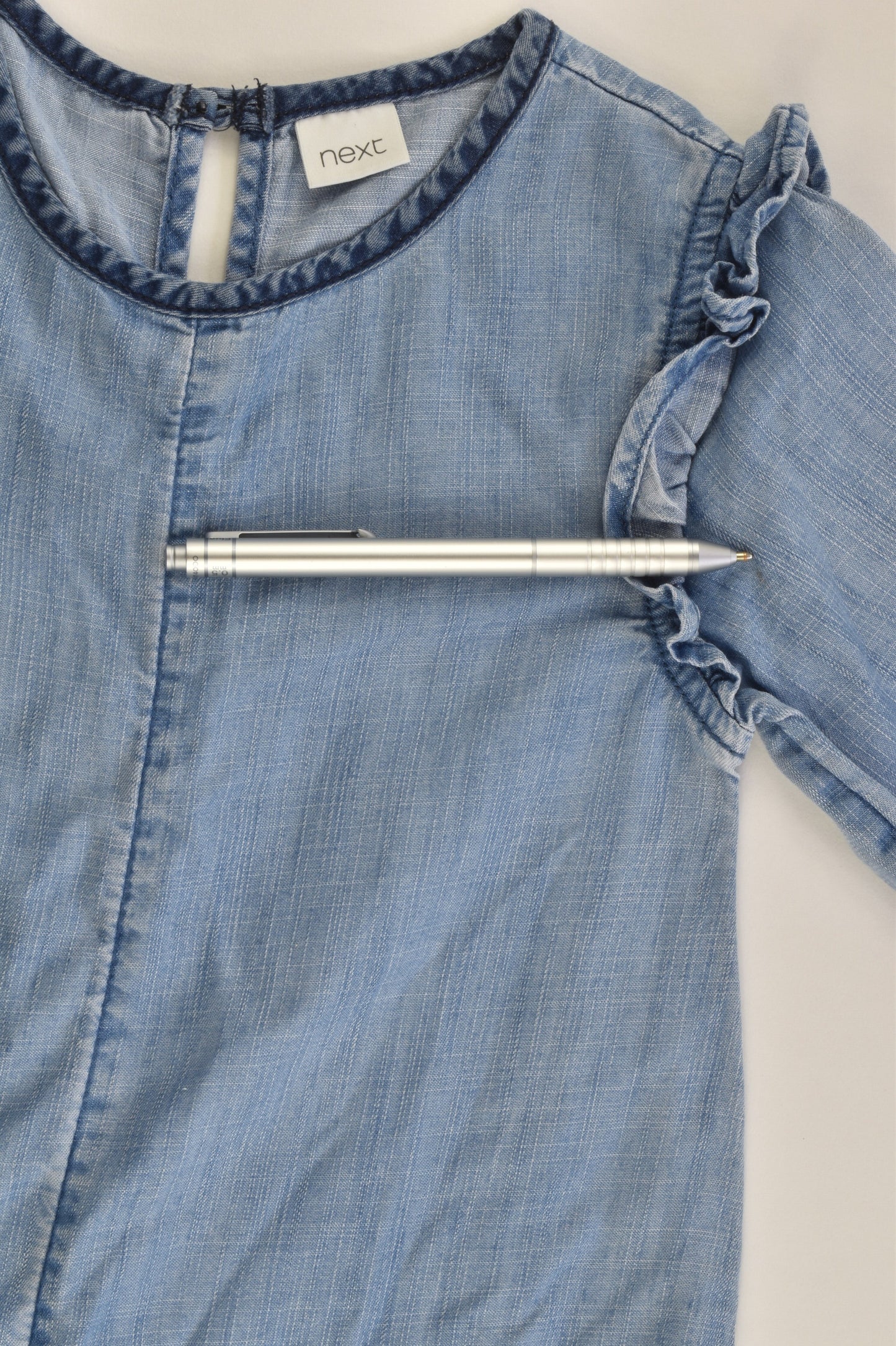 Next Size 4 Lightweight Denim Dress