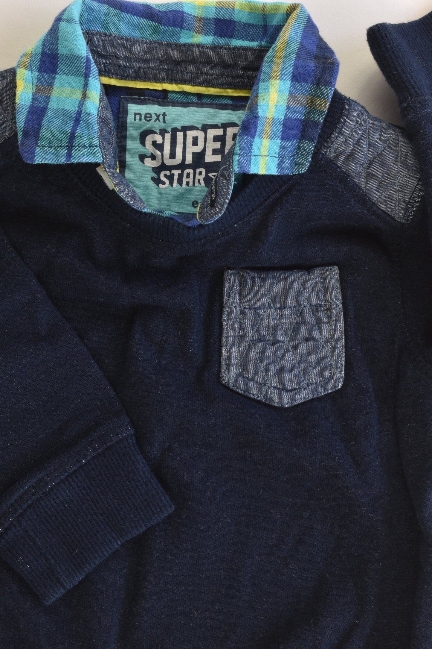 Next Size 9-12 months Collared Sweater